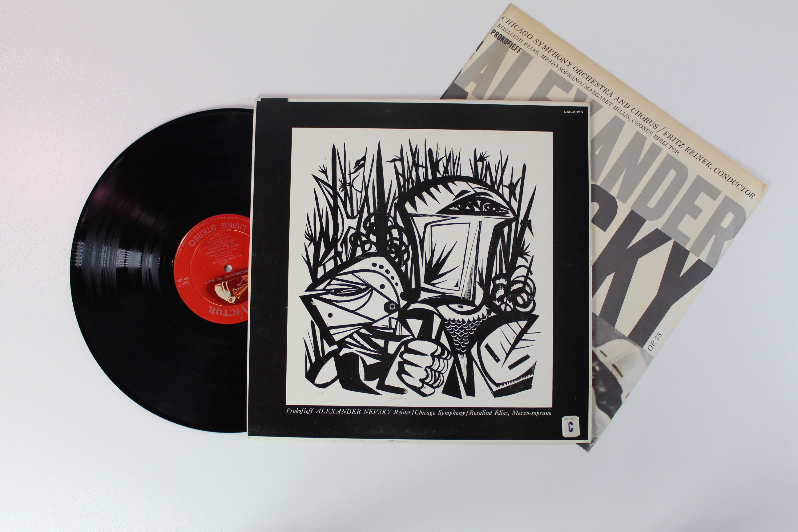 Sergei Prokofiev / Reiner, Chicago Symphony, Rosalind Elias - Alexander Nevsky on RCA Victor Red Seal Living Stereo Shaded Dog