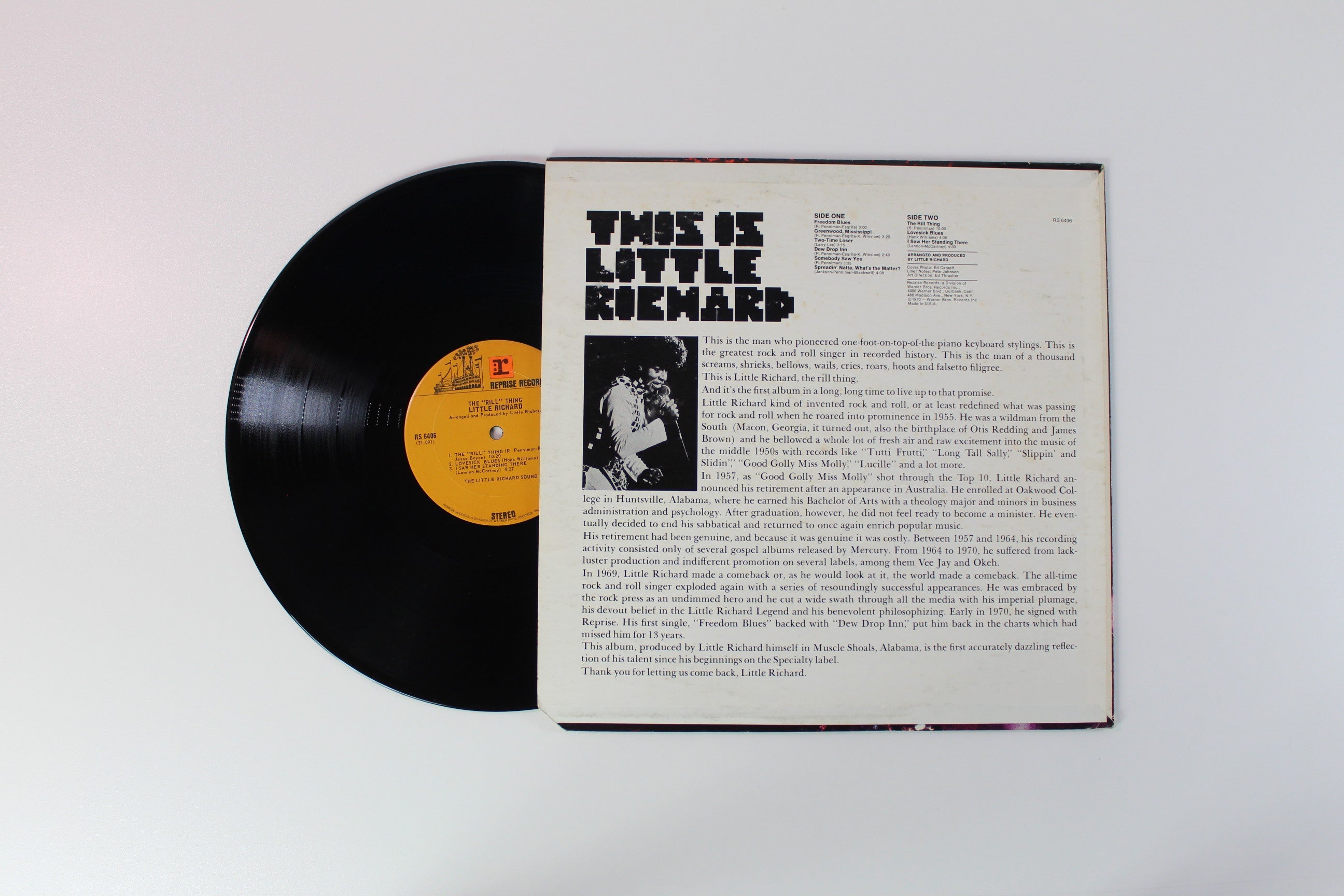 Little Richard - The Rill Thing on Reprise Records