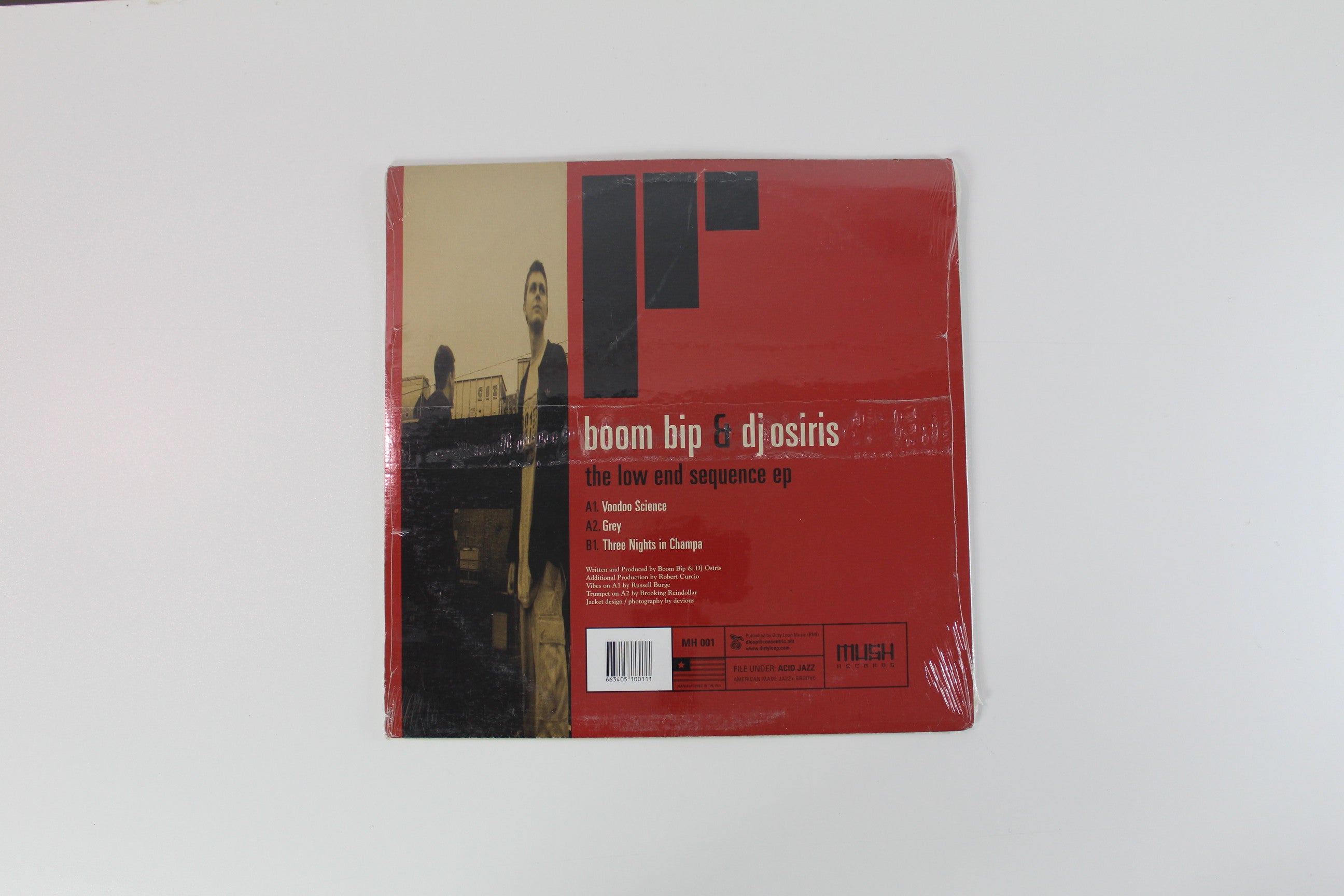 Boom Bip / DJ Osiris - The Low End Sequence EP on Mush Sealed