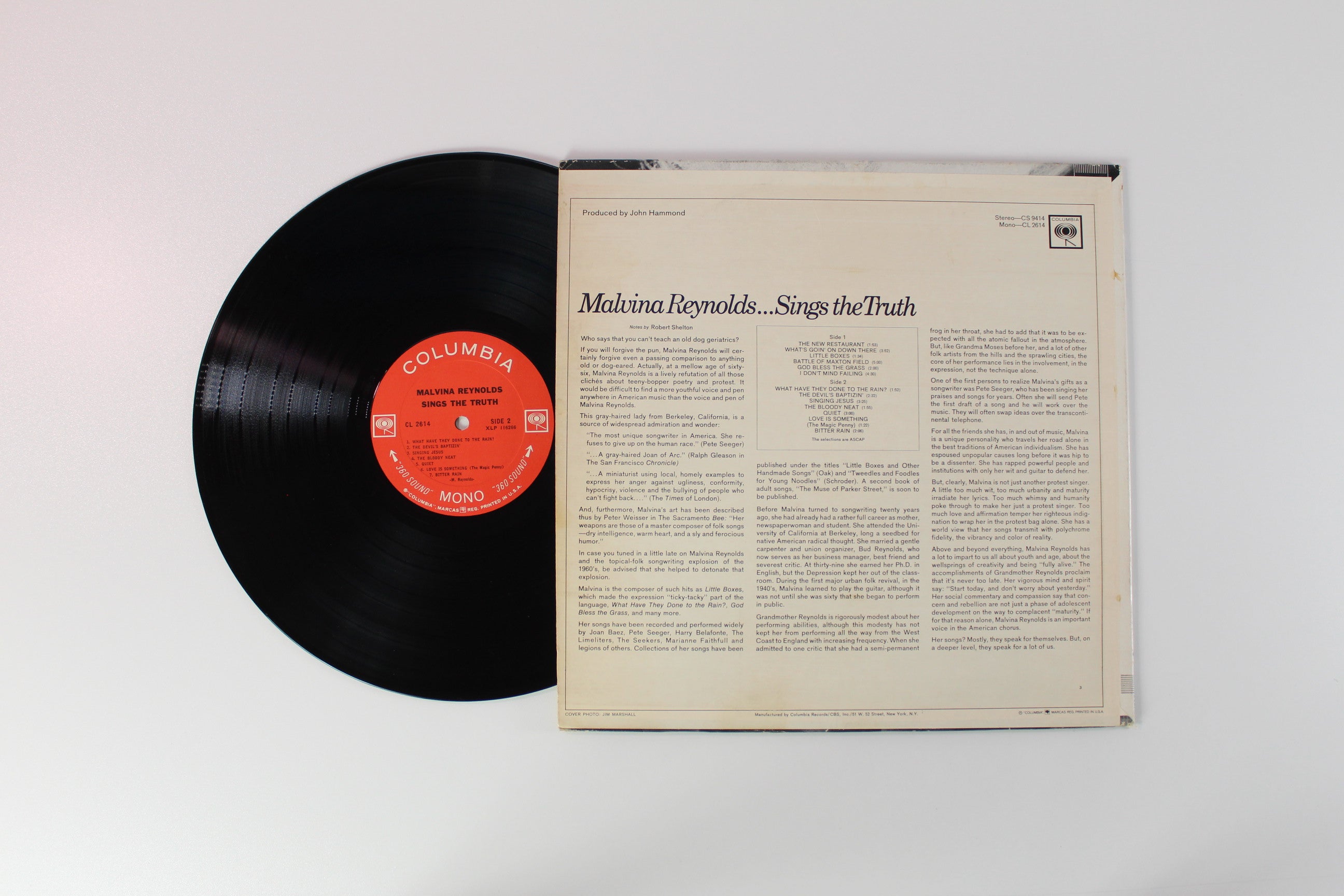Malvina Reynolds - Sings The Truth on Columbia