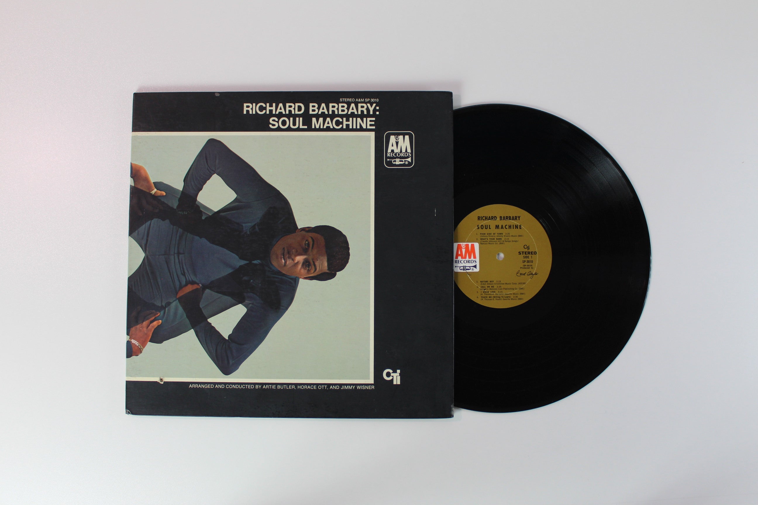 Richard Barbary - Soul Machine on A&M Records