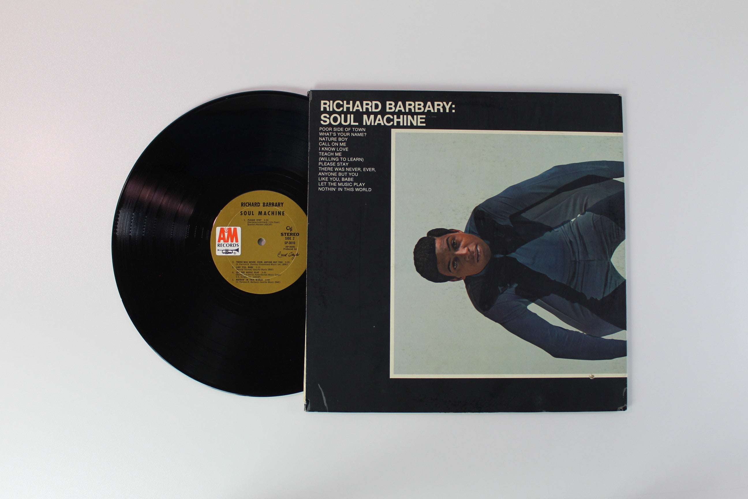 Richard Barbary - Soul Machine on A&M Records