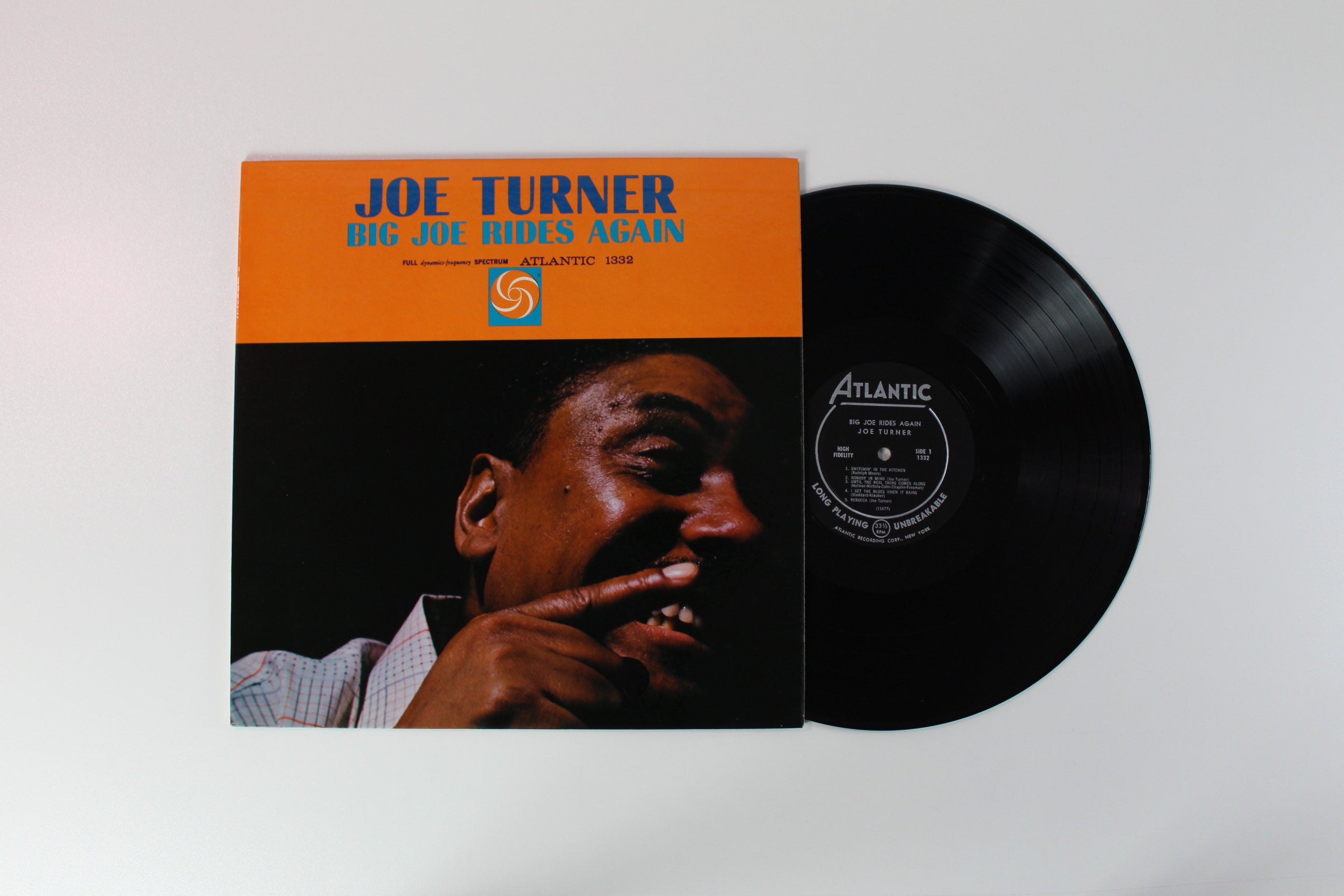 Big Joe Turner - Big Joe Rides Again on Atlantic - Mono