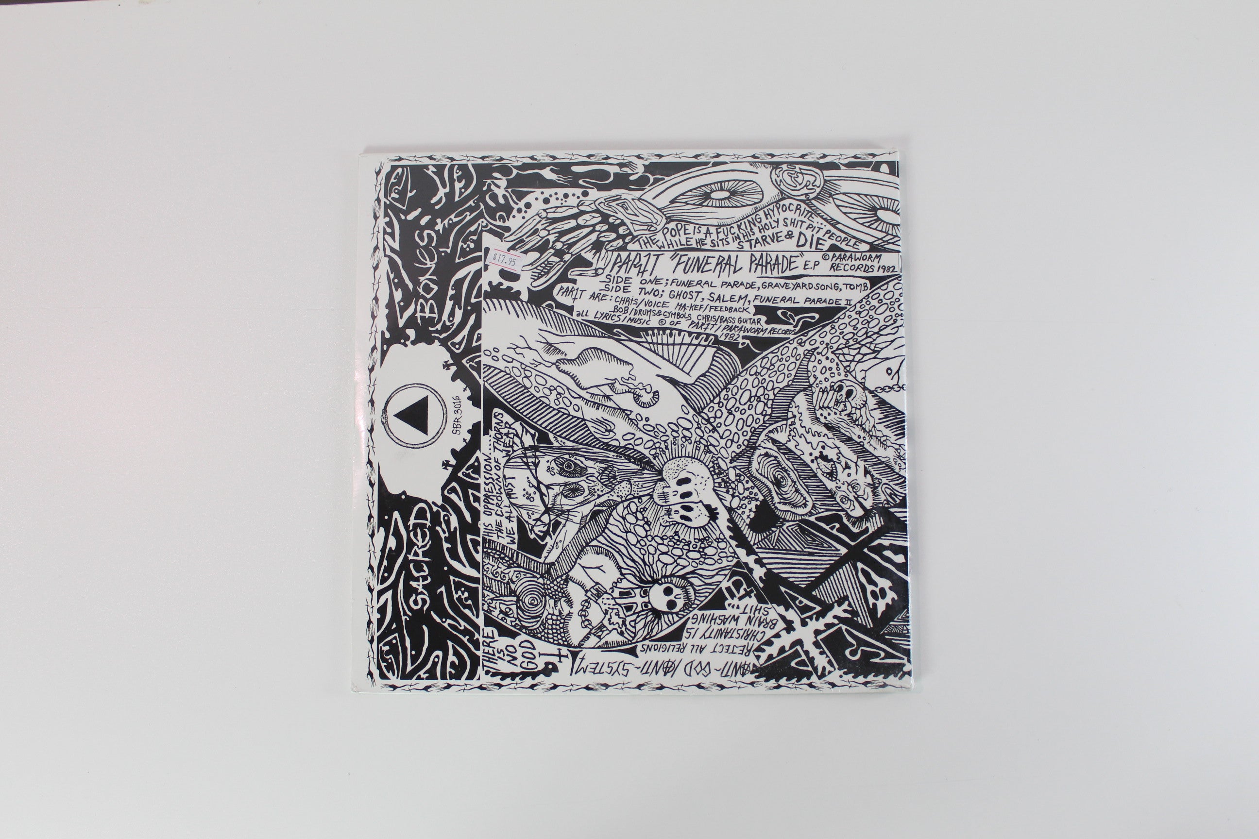Part 1 - Funeral Parade E.P on Sacred Bones 12" 45 RPM Ltd Reissue Sealed