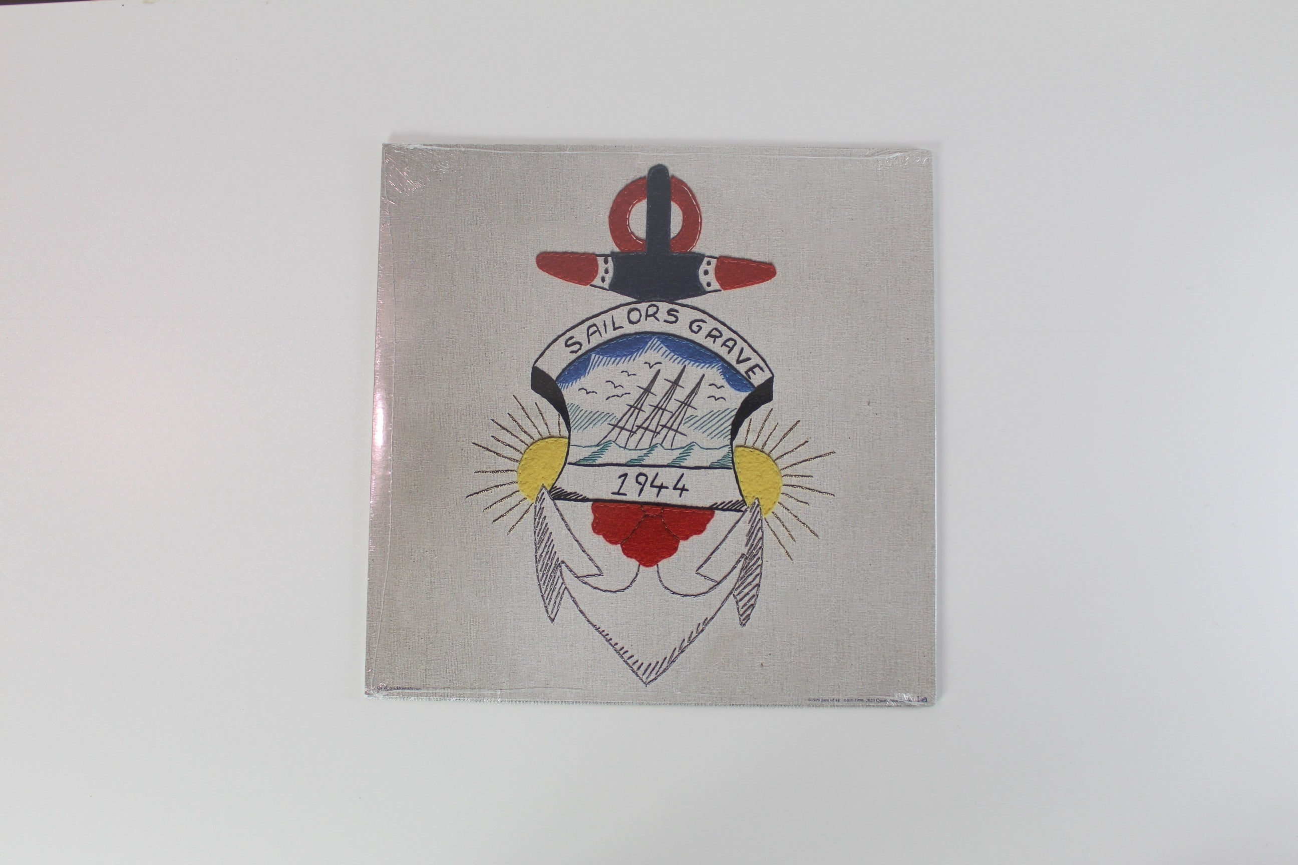 June Of 44 - Tropics And Meridians on Quarterstick Ltd Blue Glacial Vinyl Reissue Sealed