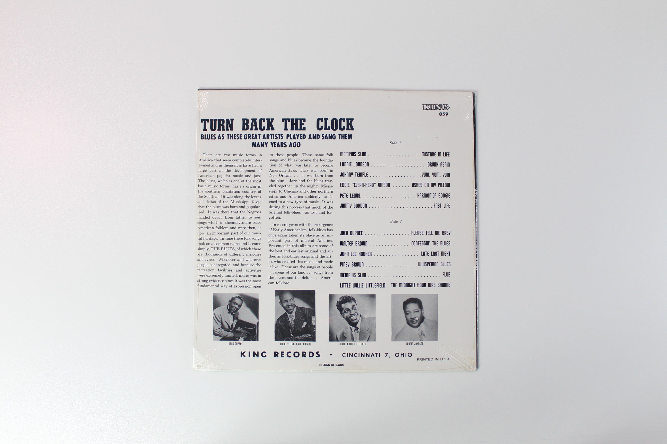 Various - Turn Back The Clock on King Records