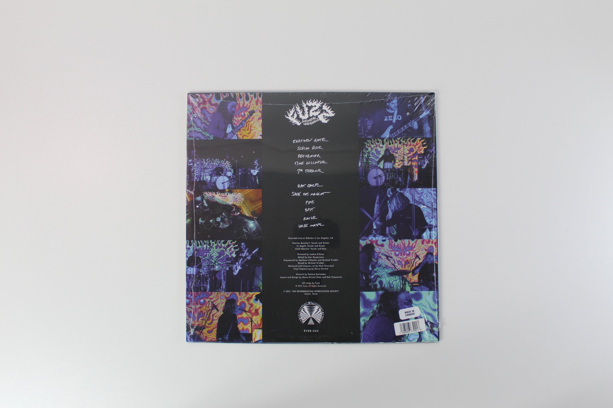 Fuzz - Levitation Sessions Ltd. Splatter Vinyl on The Reverberation Appreciation Society Sealed
