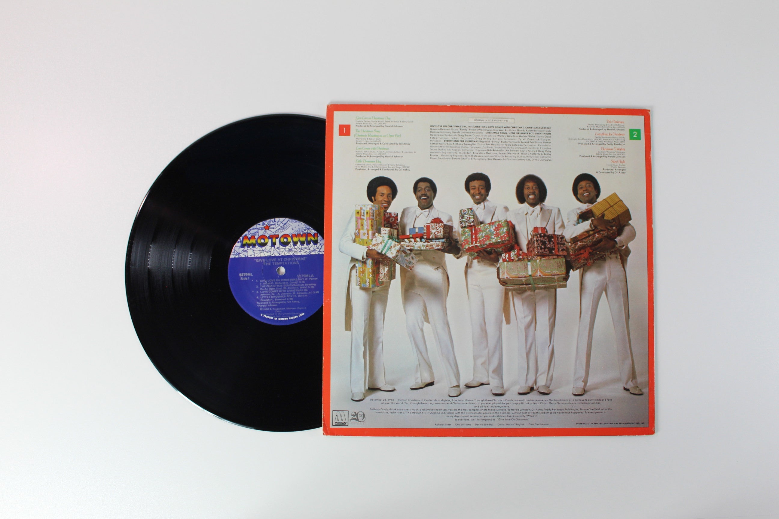 The Temptations - Give Love At Christmas on Gordy