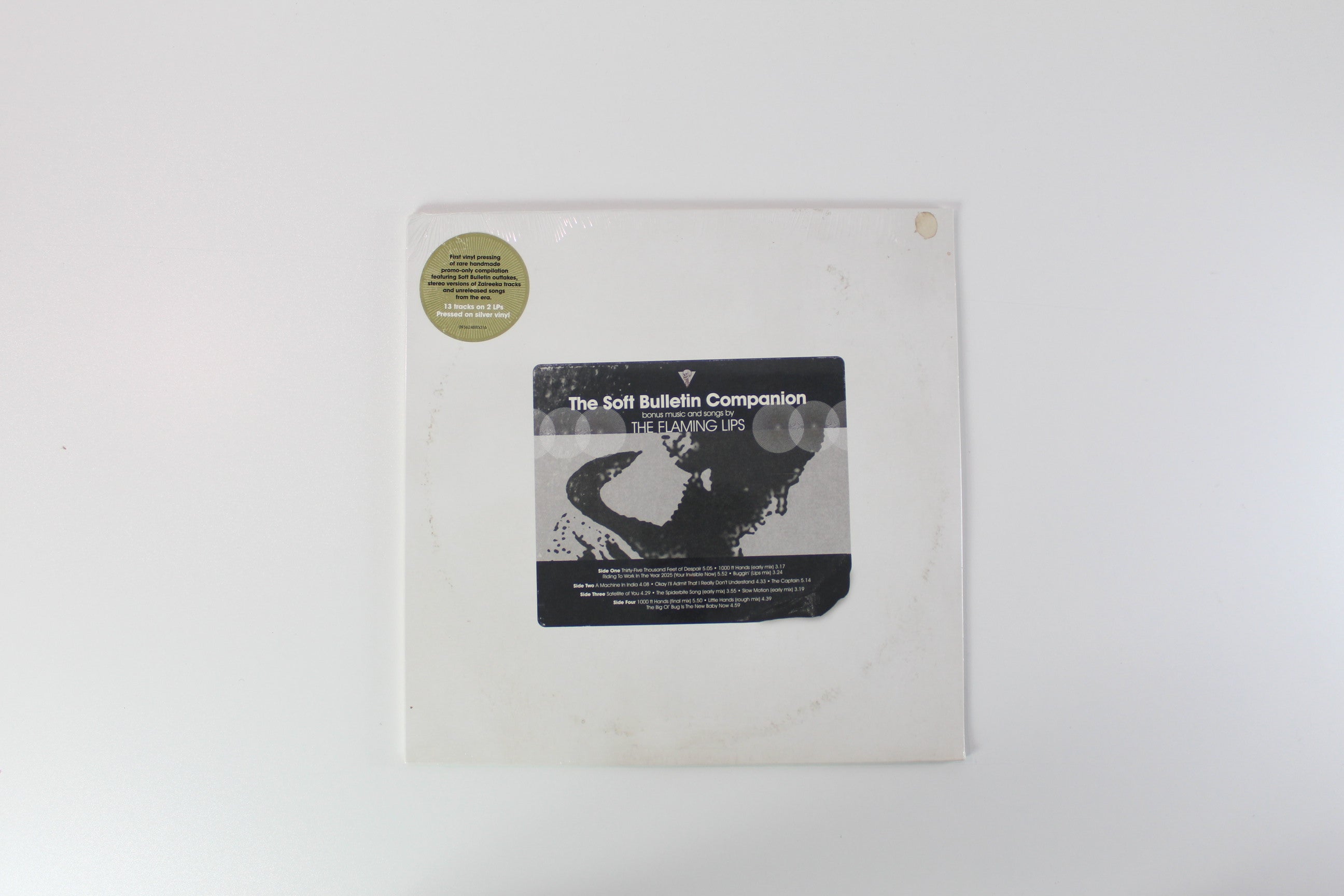 The Flaming Lips - The Soft Bulletin Companion on Warner Records Silver Vinyl Sealed