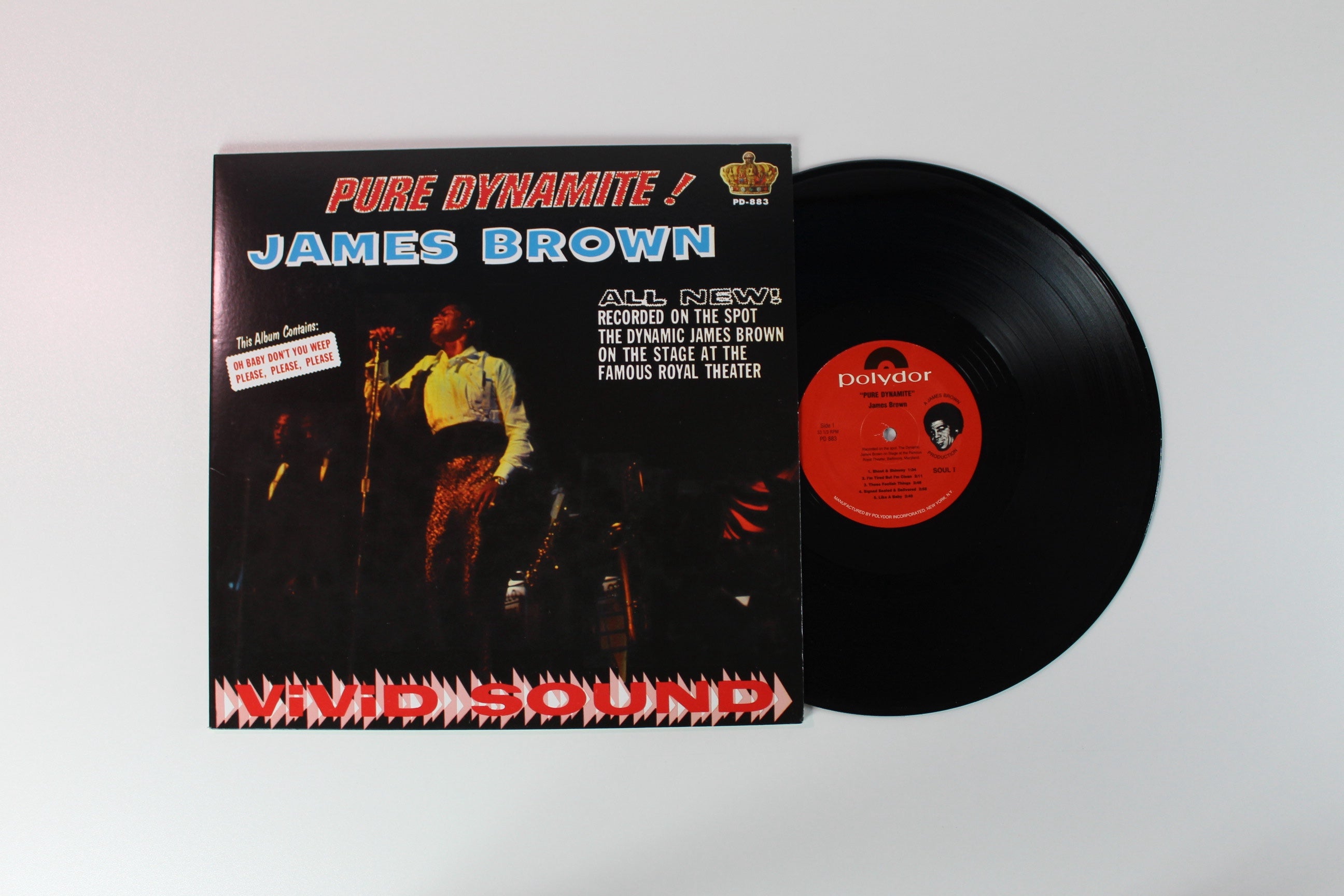 James Brown - Pure Dynamite! on Polydor Reissue