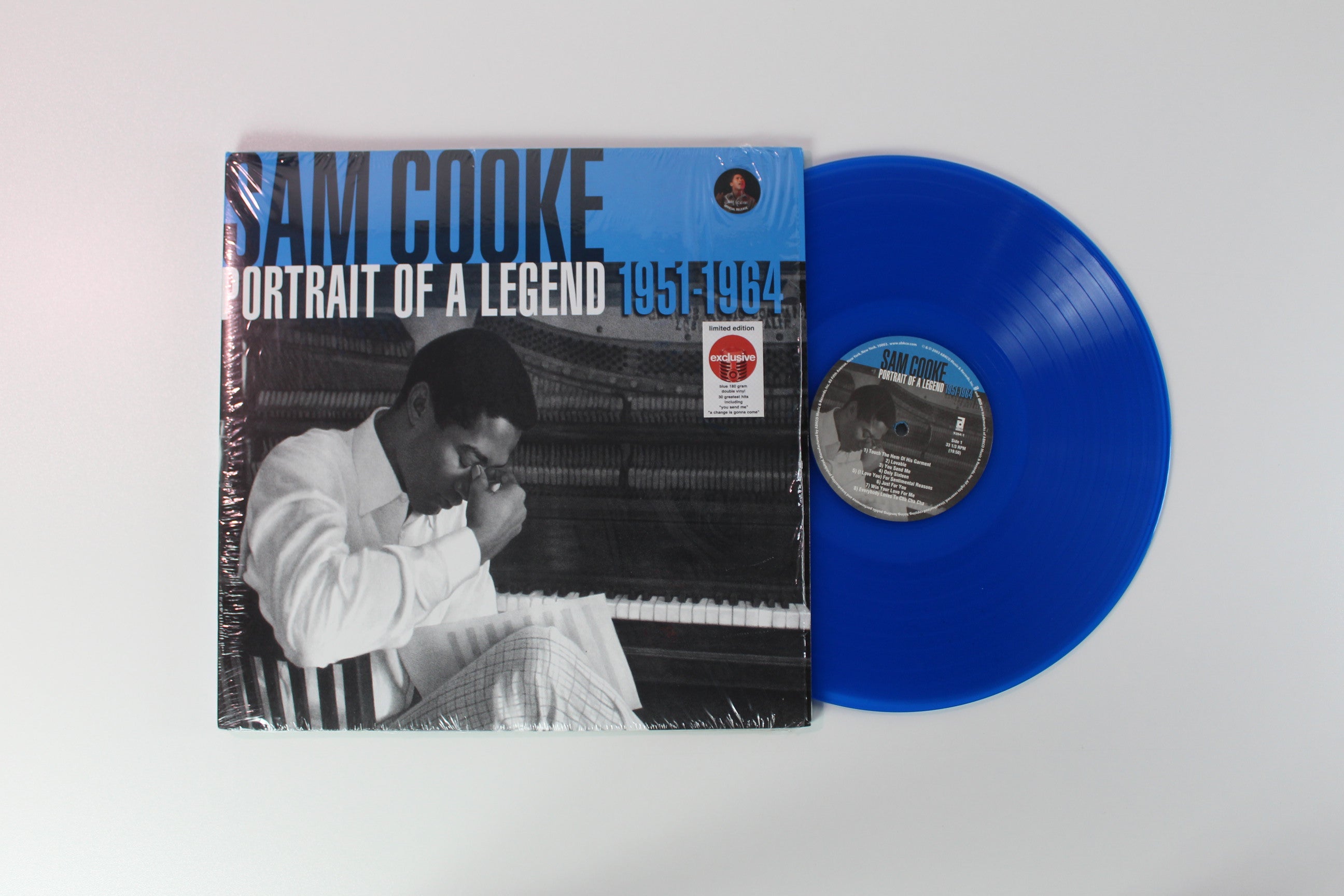 Sam Cooke - Portrait Of A Legend 1951-1964 on ABKCO - Blue Vinyl
