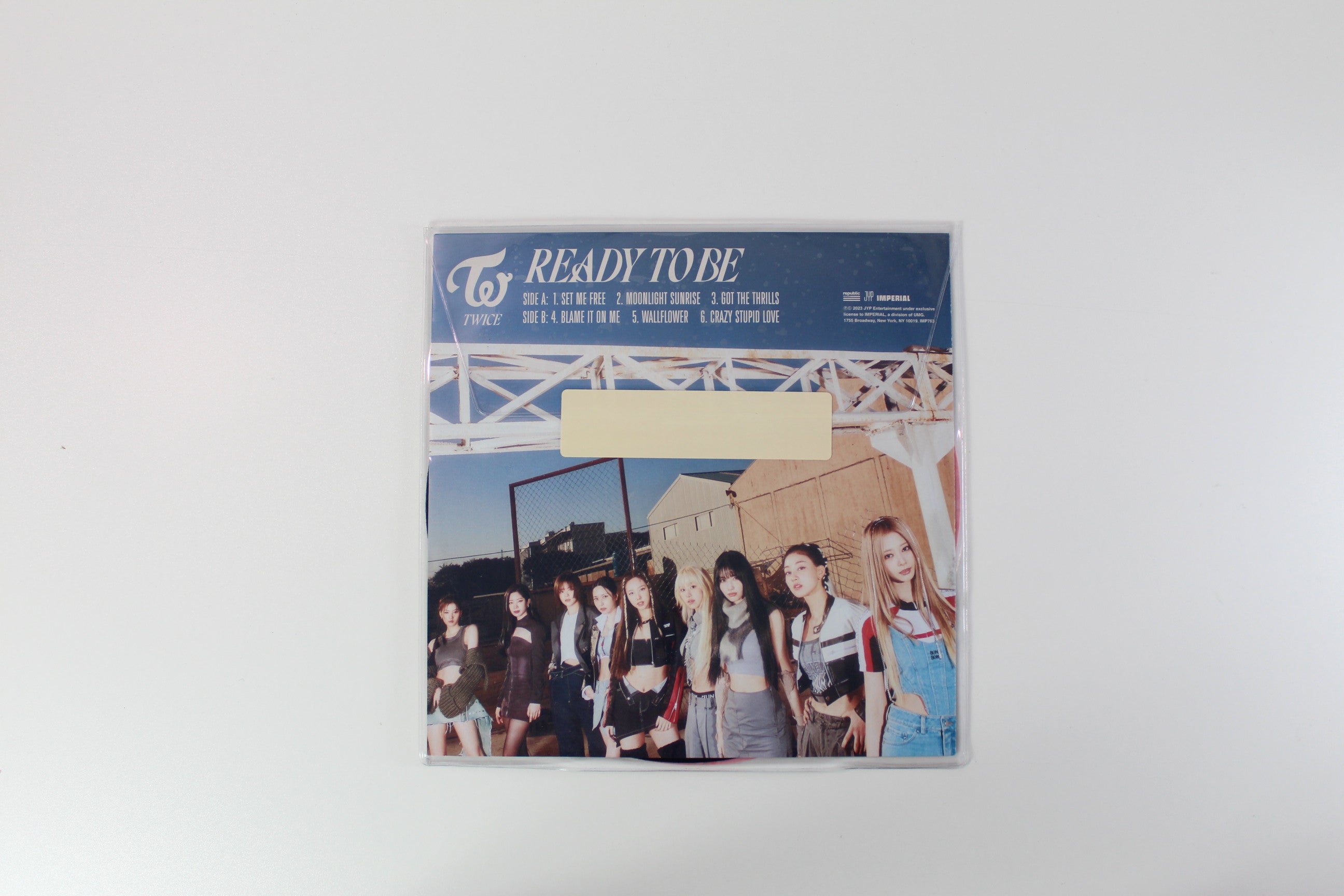 Twice - Ready To Be 45 RPM Ltd. Marbled Orchid Vinyl on JYP Entertainment Sealed