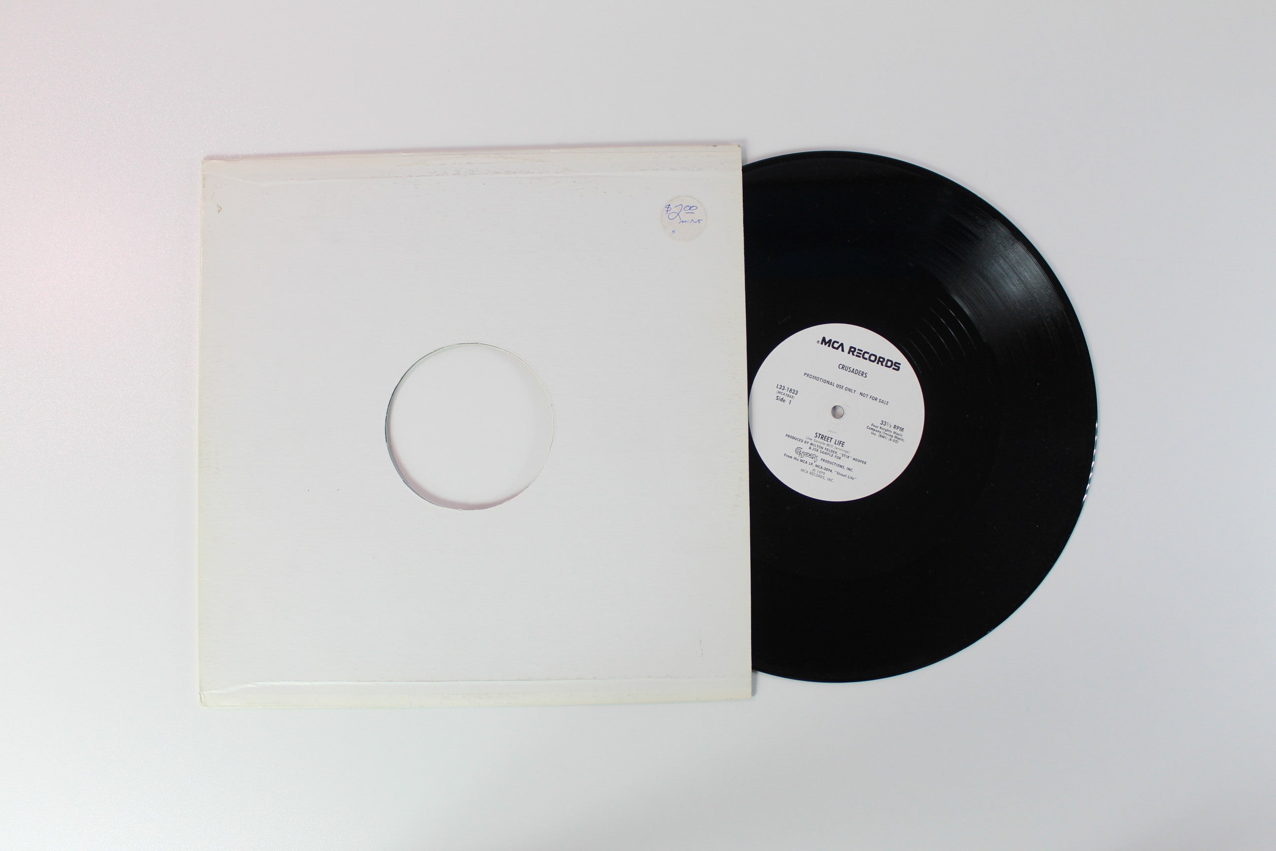 The Crusaders - Street Life on MCA Records - Promo 12" Single