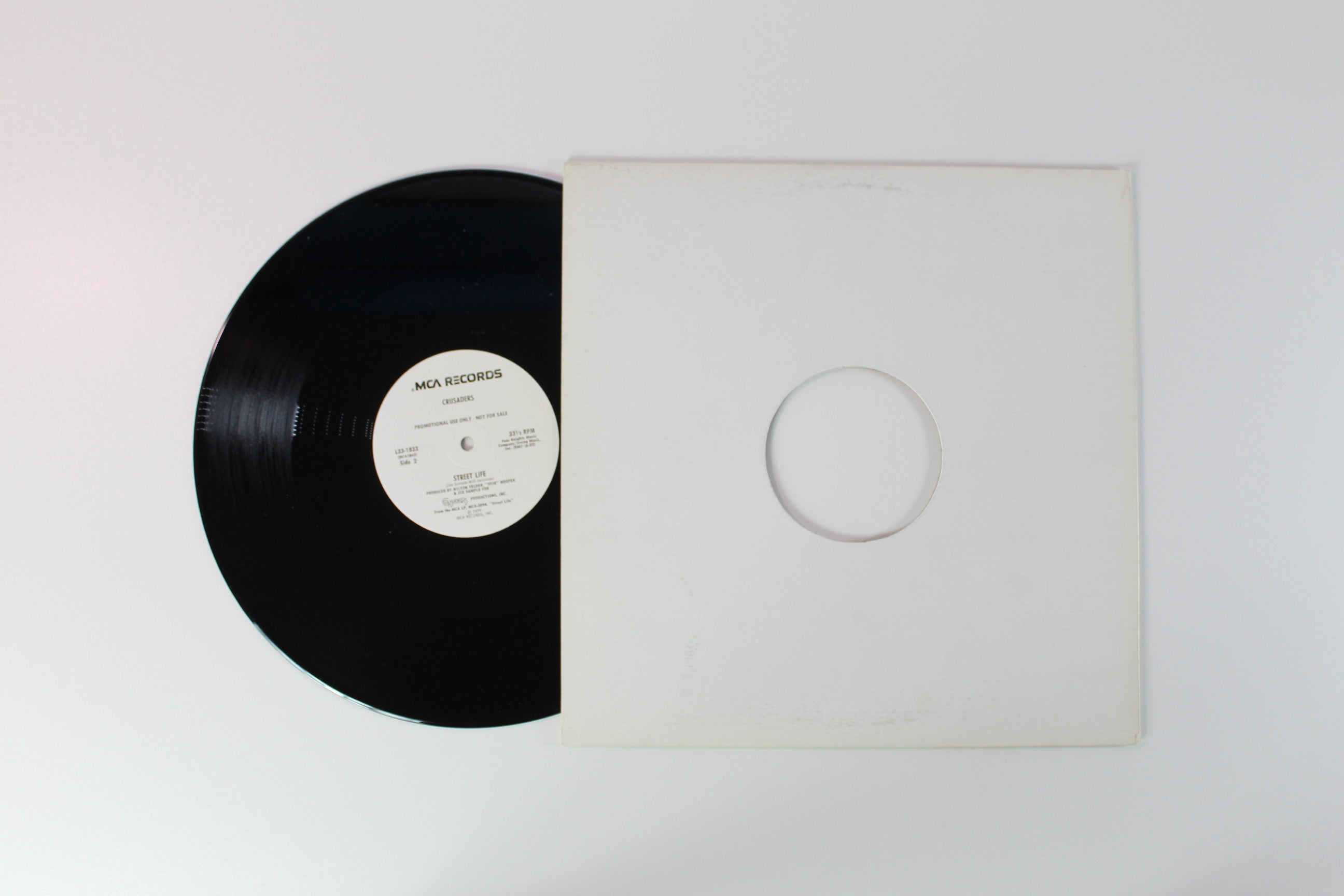 The Crusaders - Street Life on MCA Records - Promo 12" Single