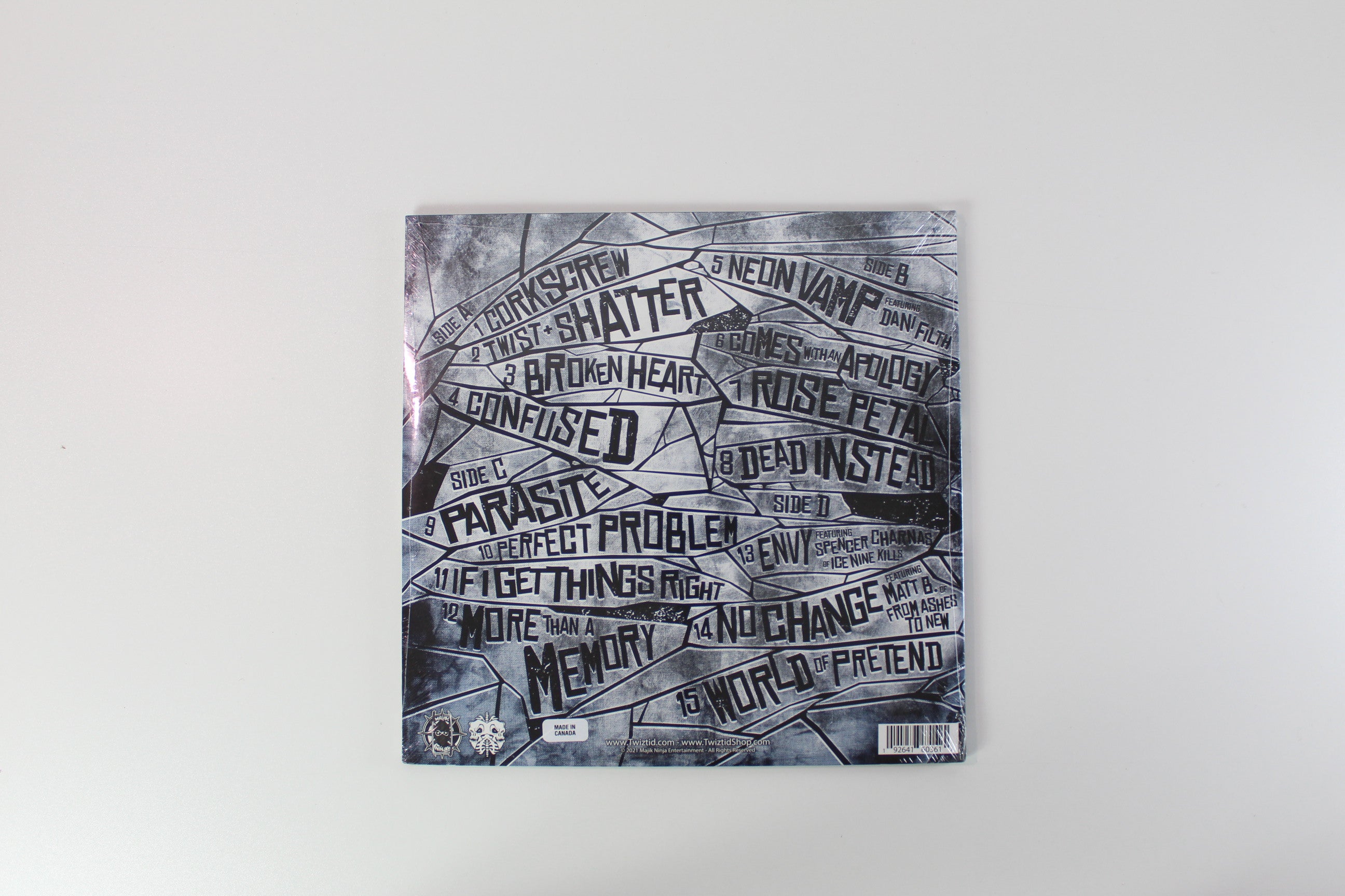 Twiztid - Unlikely Prescription 45 RPM on Majik Ninja Entertainment Sealed