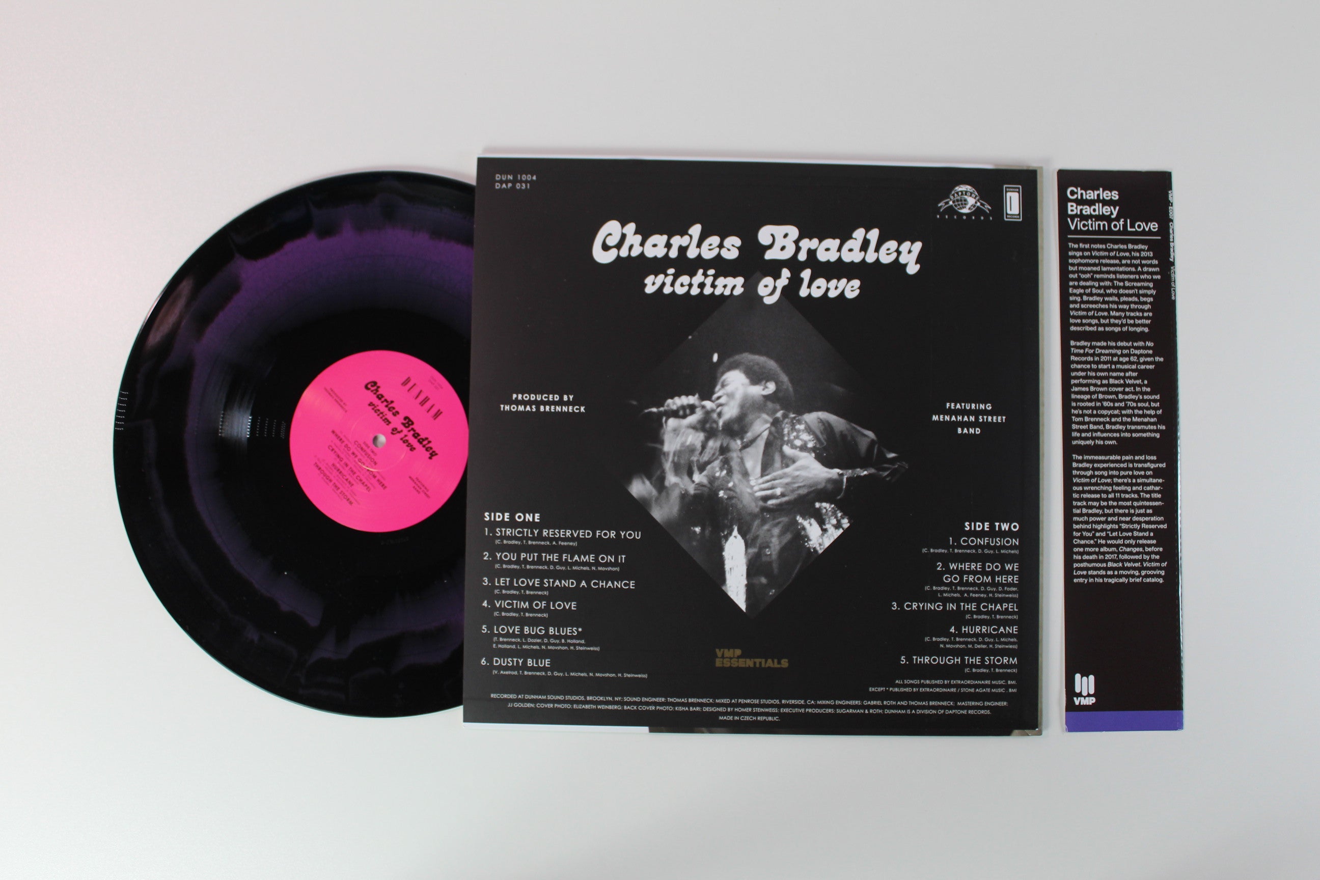 Charles Bradley - Victim Of Love on Dunham / Vinyl Me, Please - Purple / Black Vinyl