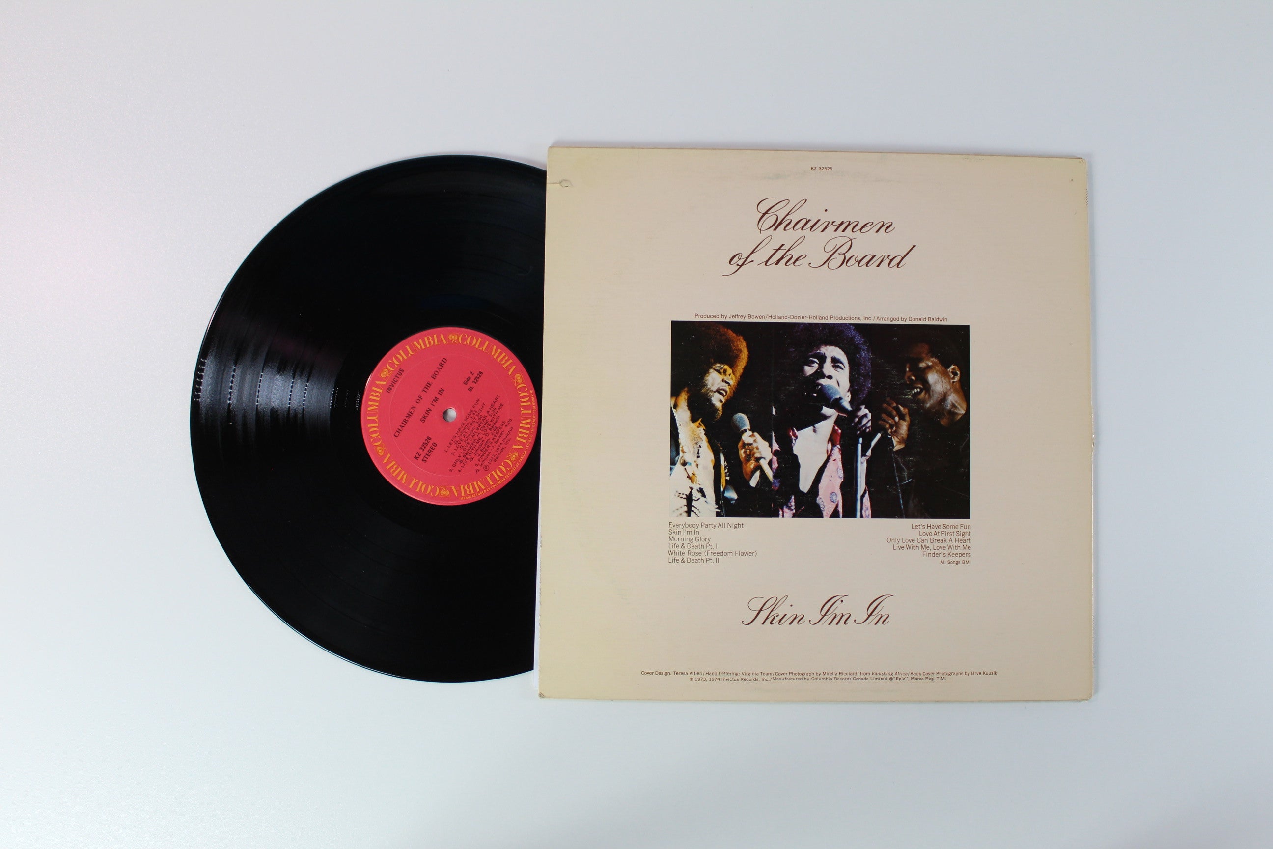 Chairmen Of The Board - Skin I'm In on Columbia / Invictus