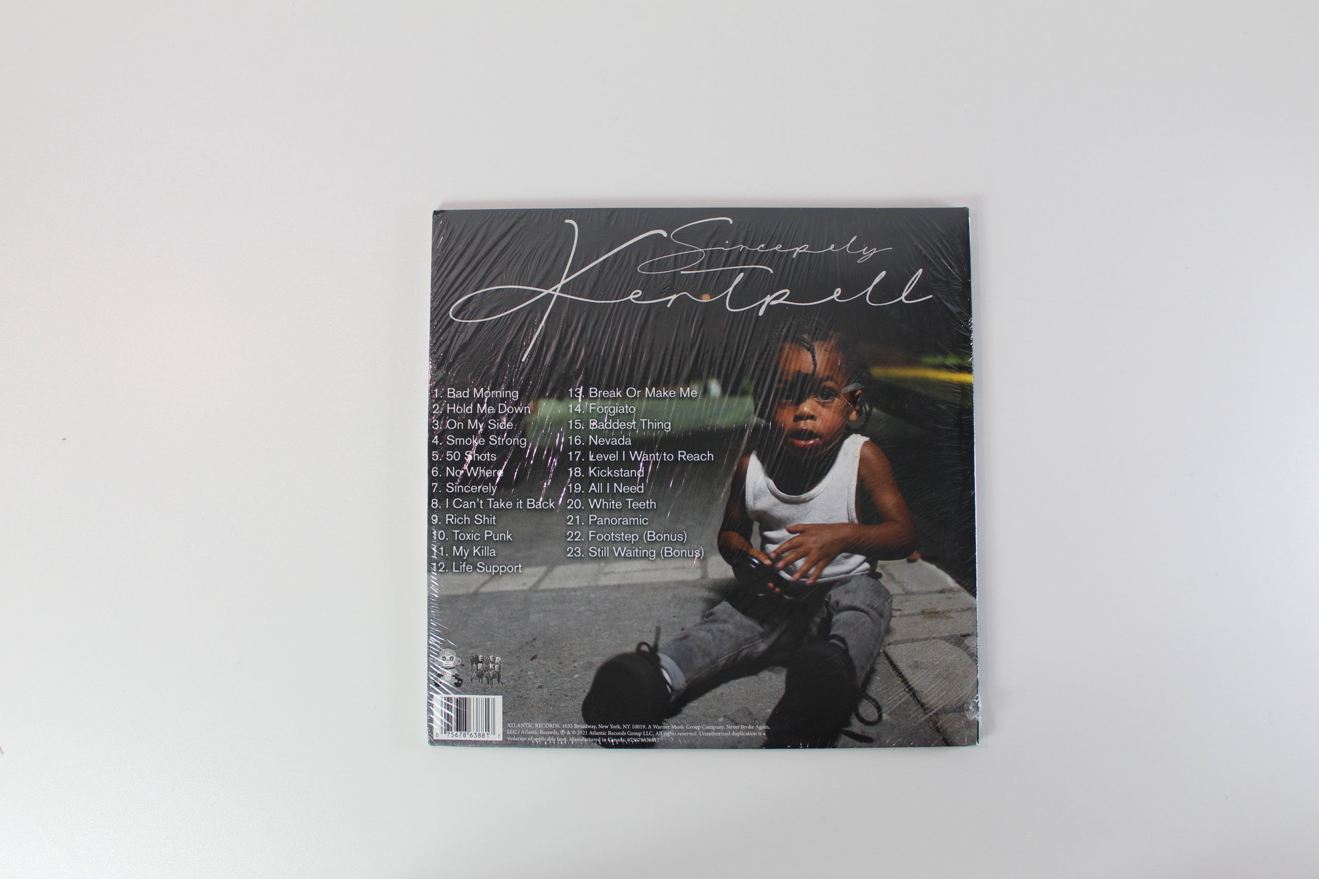 YoungBoy Never Broke Again - Sincerely, Kentrell on Atlantic Sealed