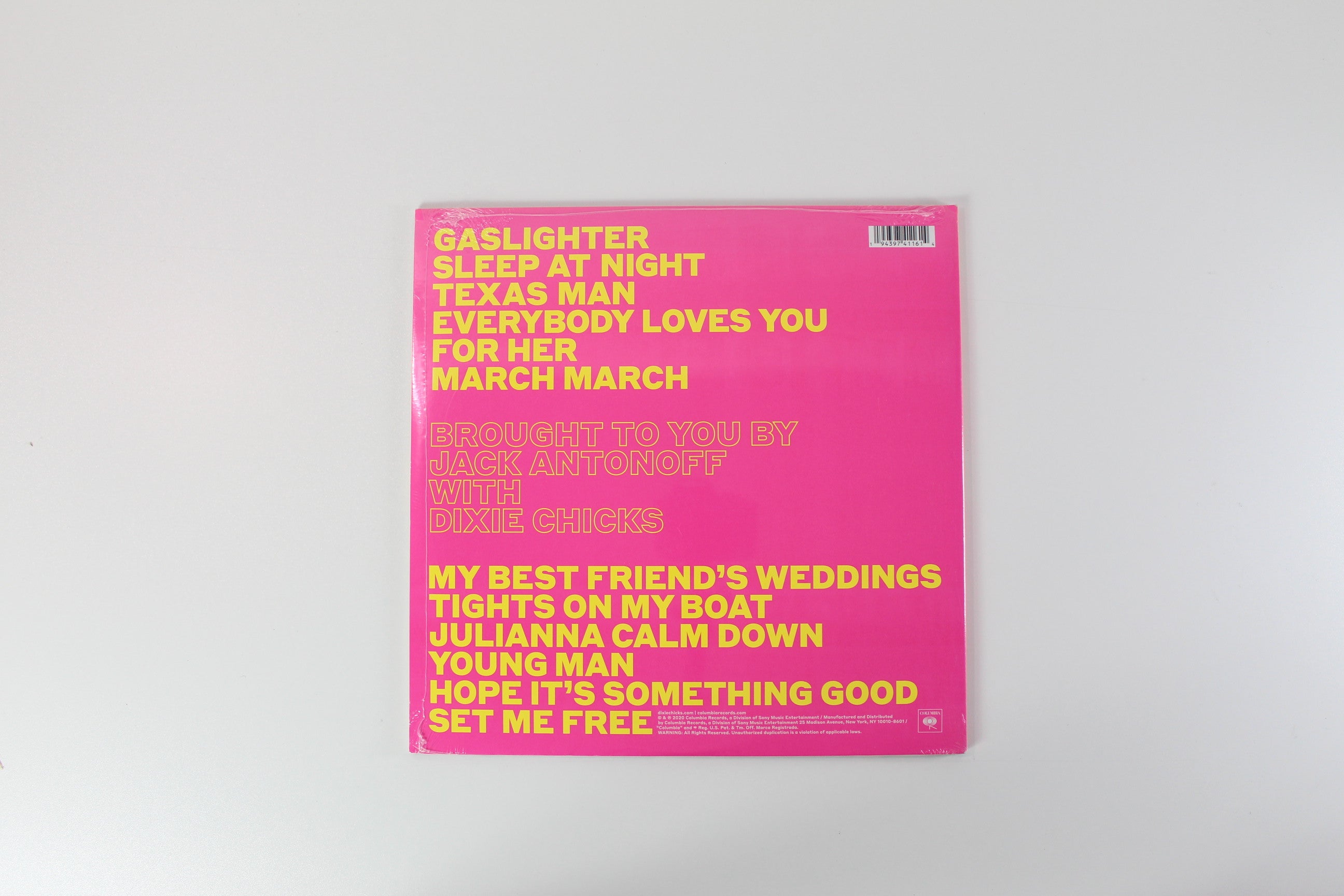 Dixie Chicks - Gaslighter on Columbia Sealed