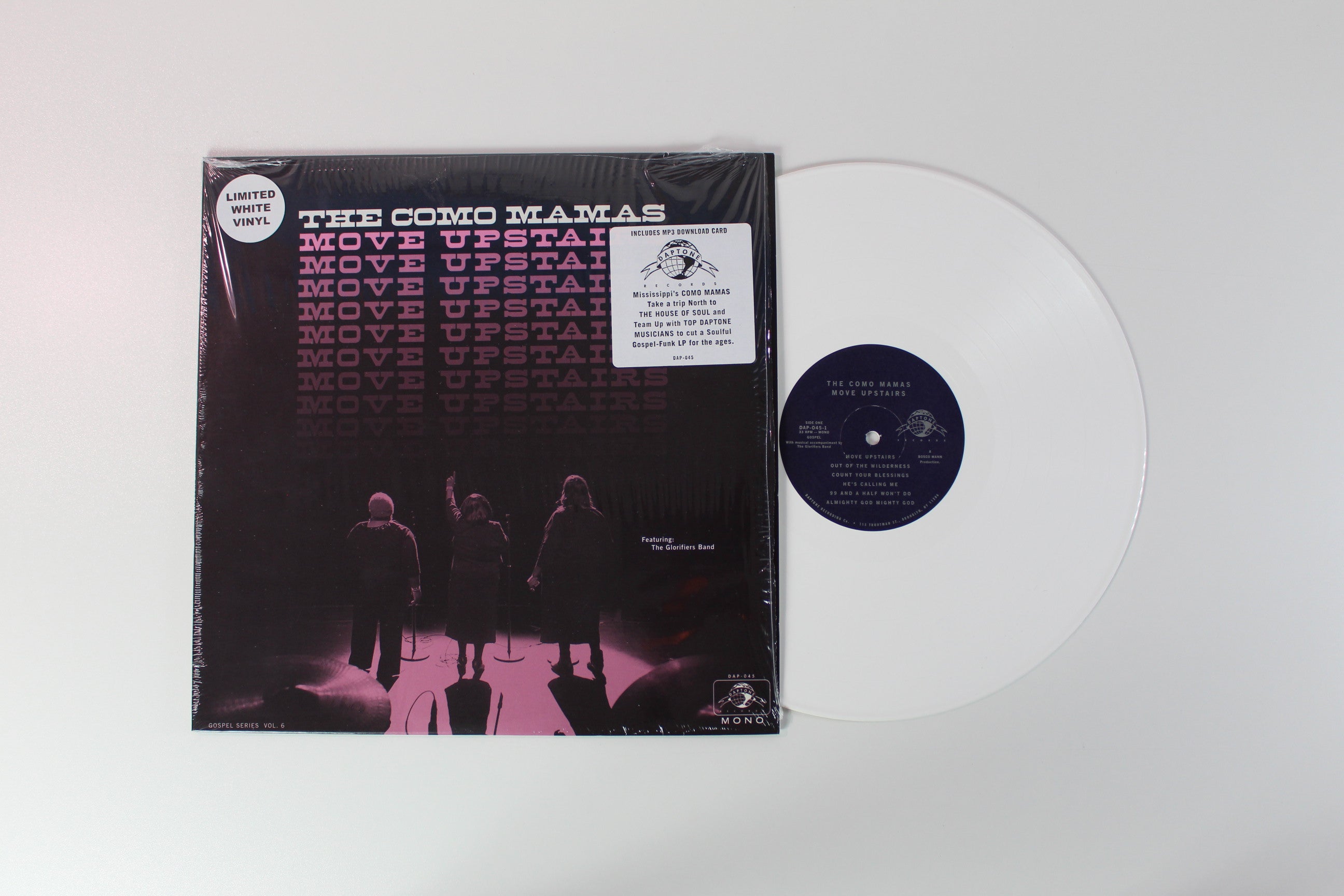 Como Mamas - Move Upstairs on Daptone Records - White Vinyl