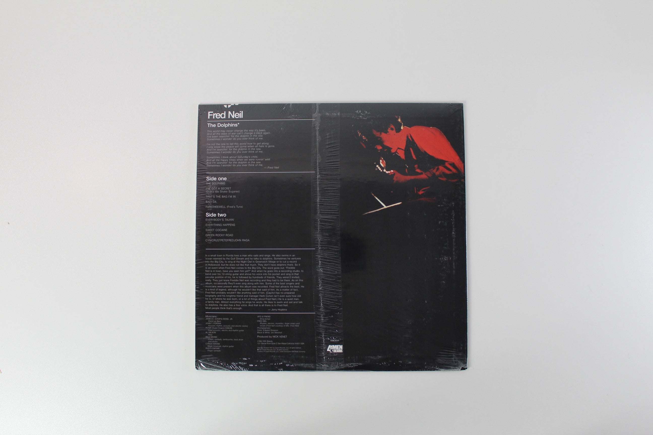 Fred Neil - Fred Neil Reissue on 4 Men With Beards Sealed