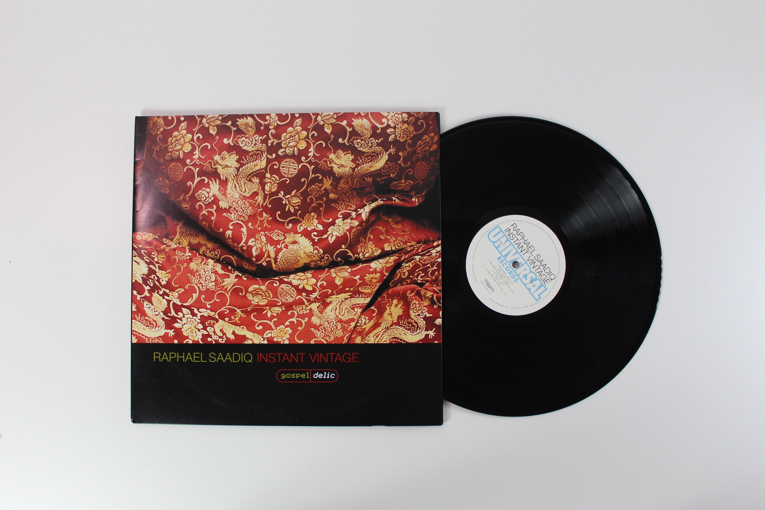 Raphael Saadiq - Instant Vintage on Universal Records Promo