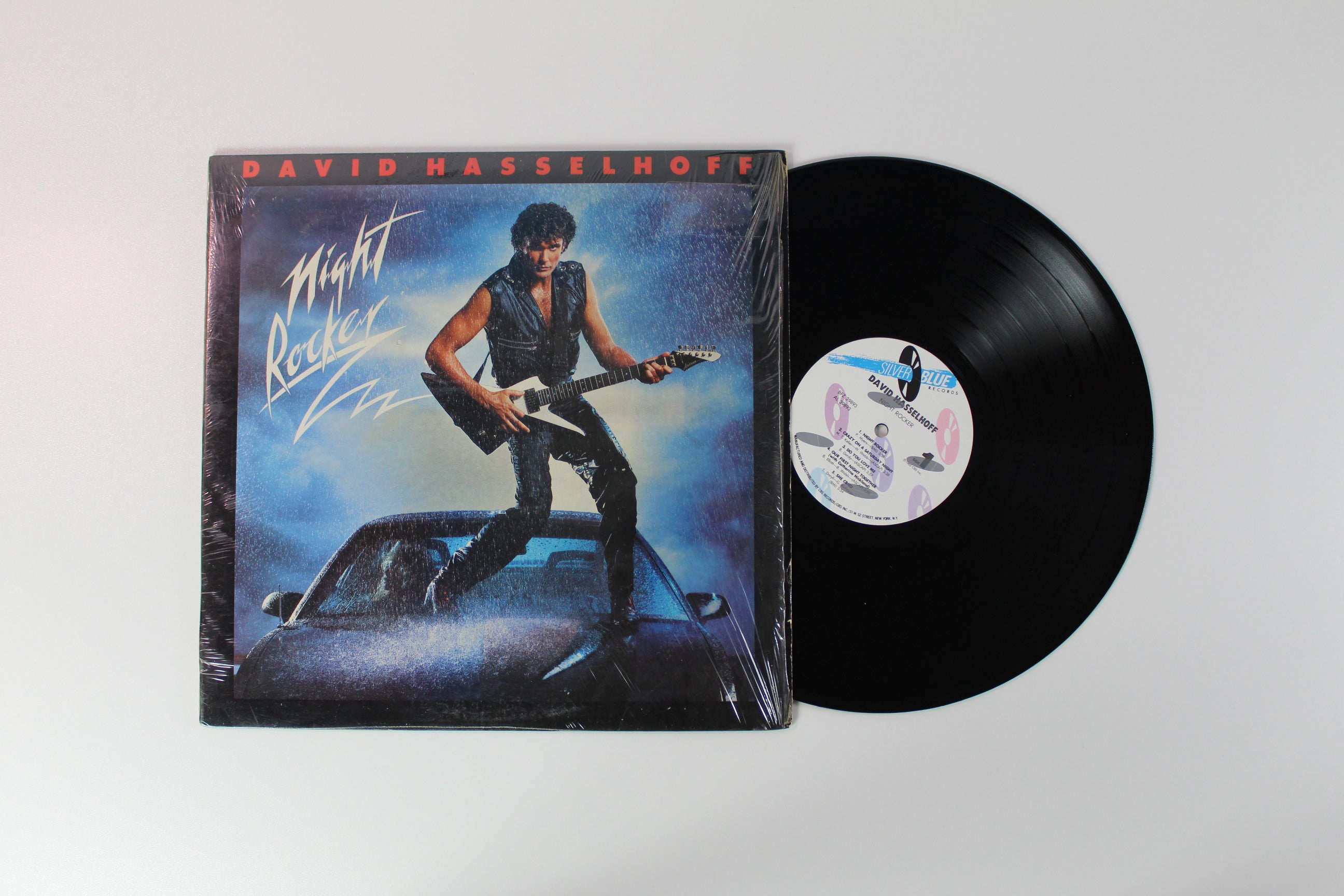 David Hasselhoff - Night Rocker on Silver Blue Records