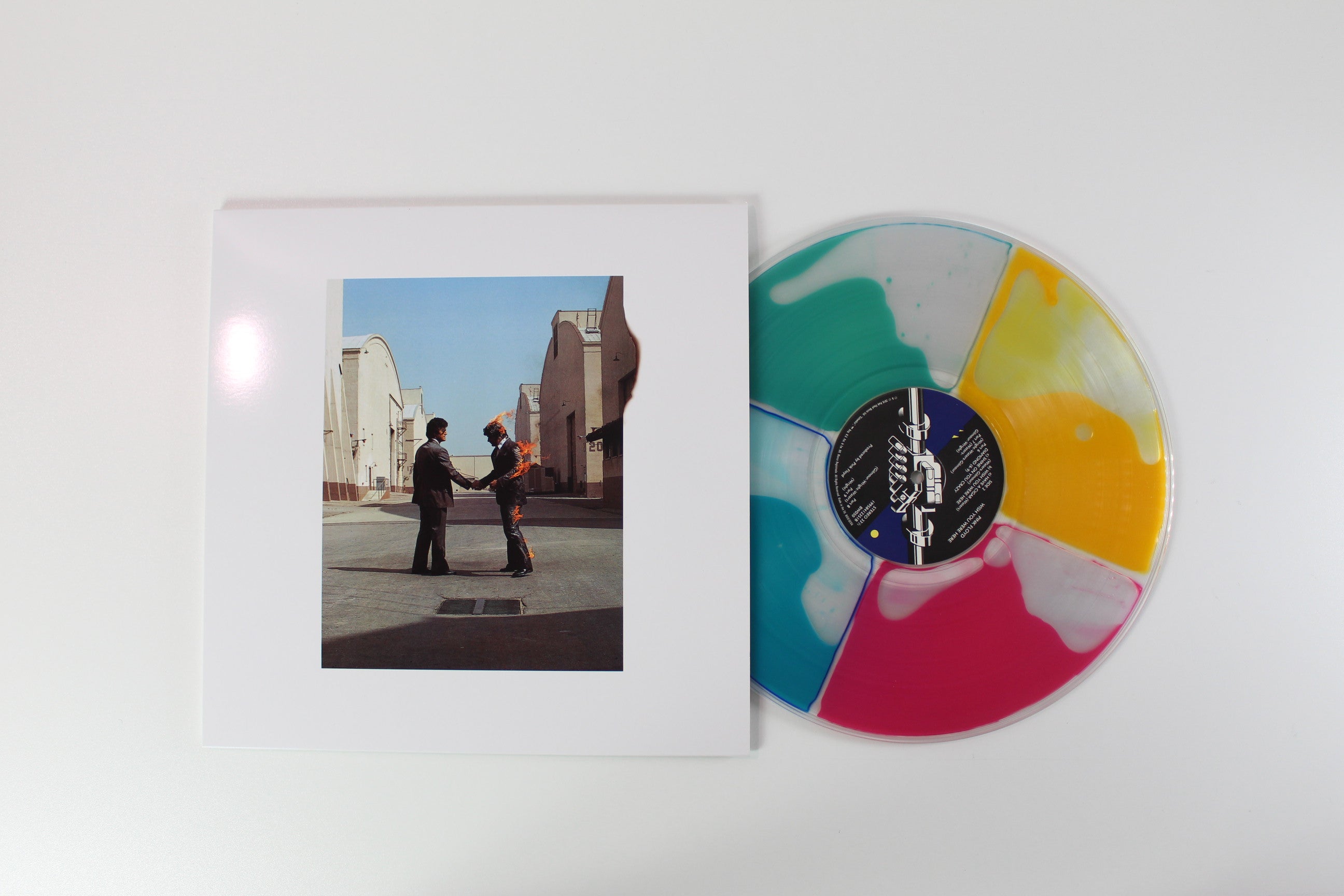 Pink Floyd - Wish You Were Here Reissue on Columbia Quad-Liquid Filled Vinyl