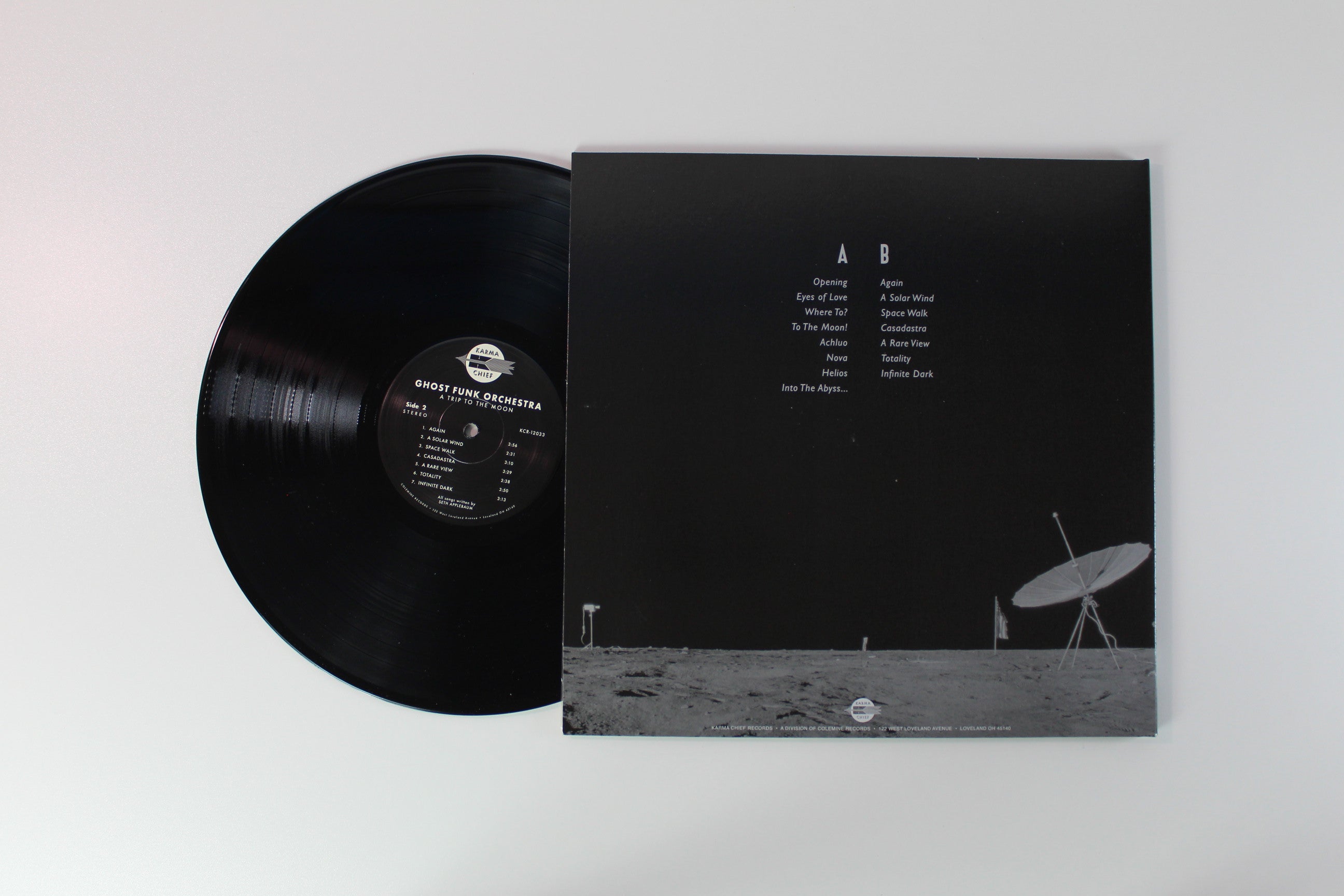 Ghost Funk Orchestra - A Trip To The Moon on Karma Chief Records