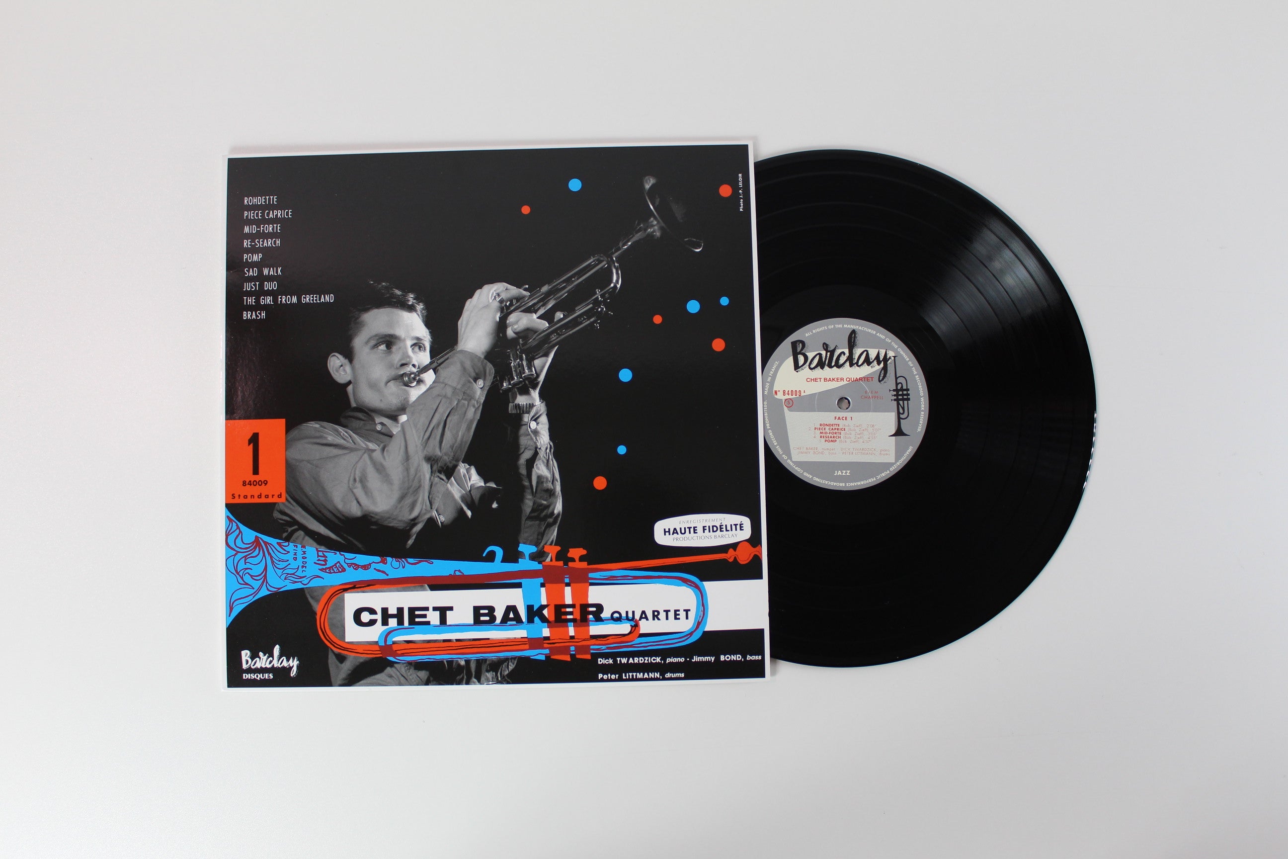 Chet Baker Quartet - Chet Baker Quartet on Sam Records Ltd 180 Gram Reissue