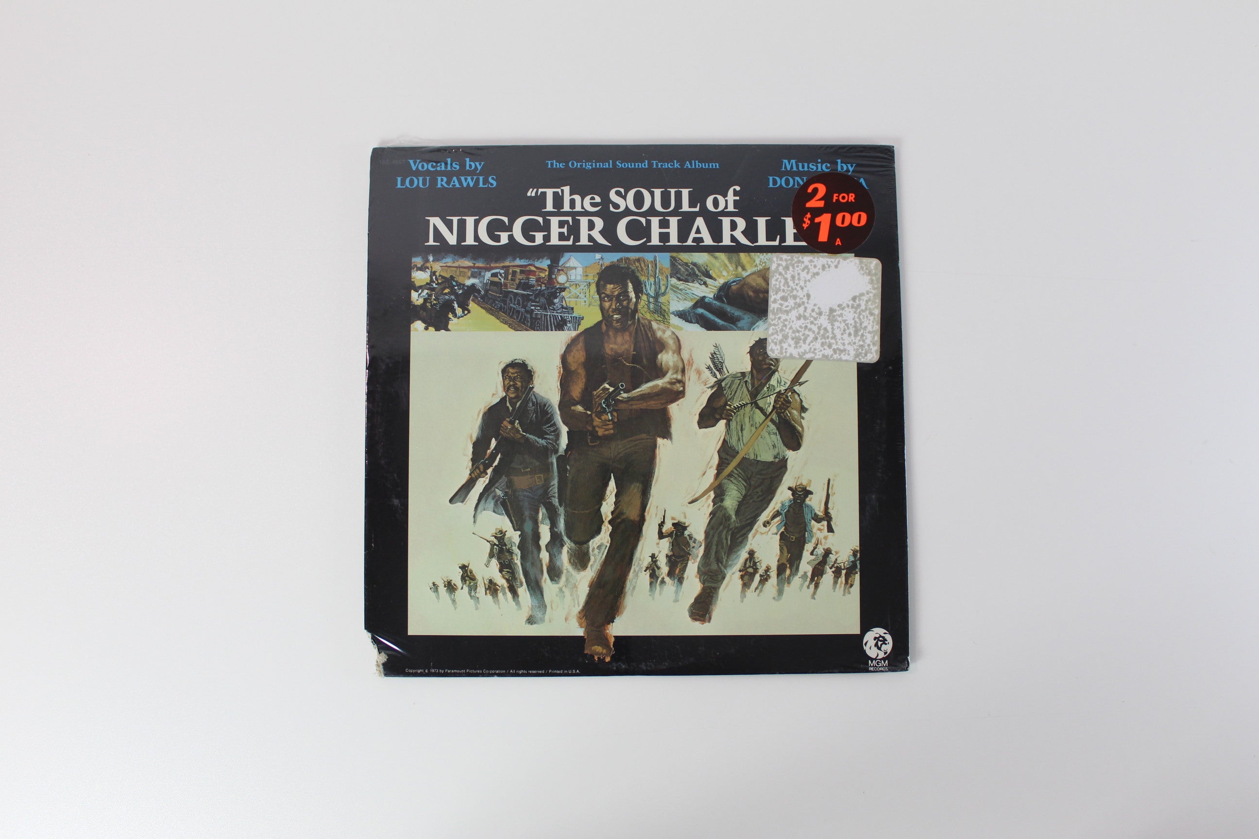 Lou Rawls & Don Costa - The Soul Of Nigger Charley (Original Soundtrack Album) on MGM Sealed