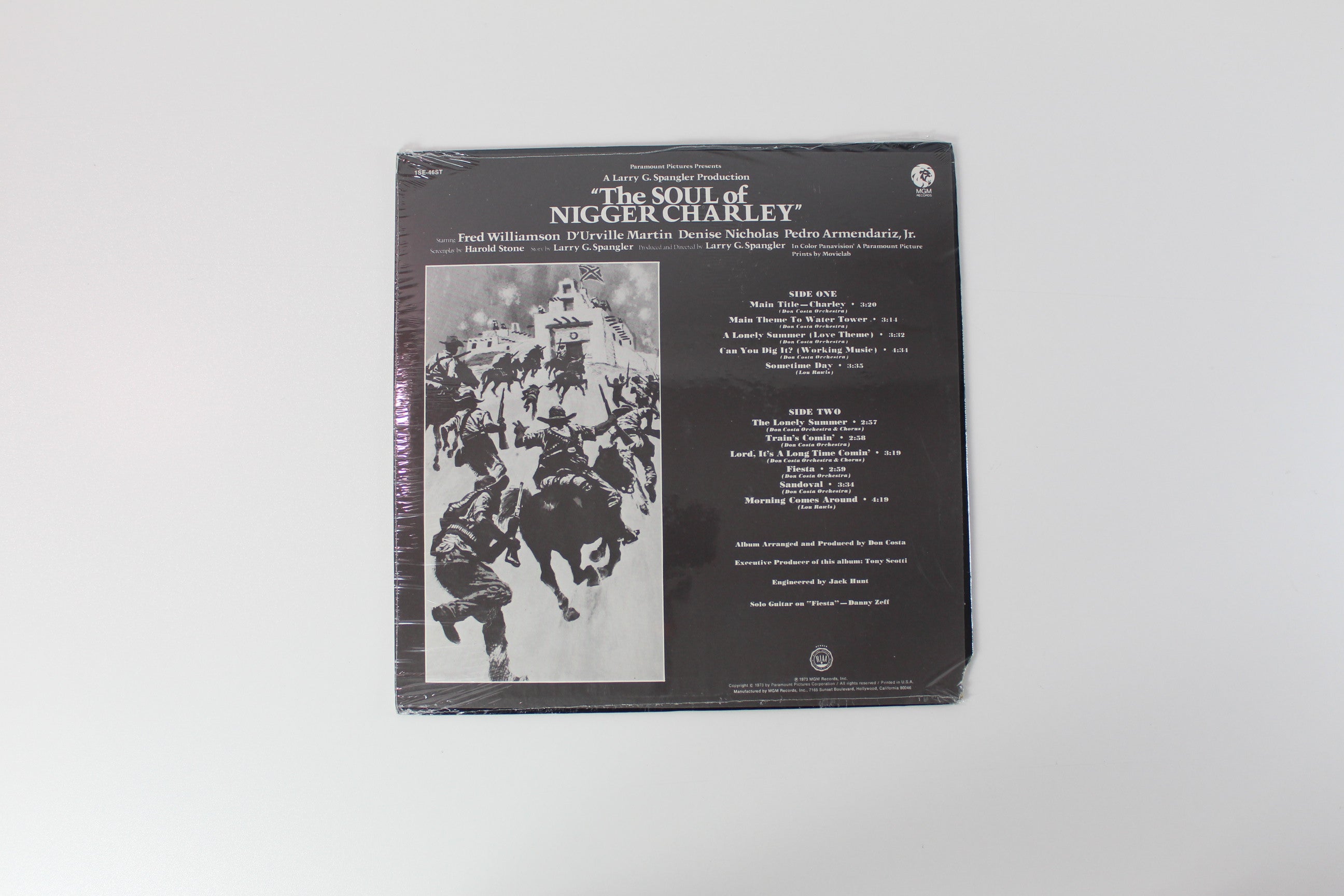 Lou Rawls & Don Costa - The Soul Of Nigger Charley (Original Soundtrack Album) on MGM Sealed