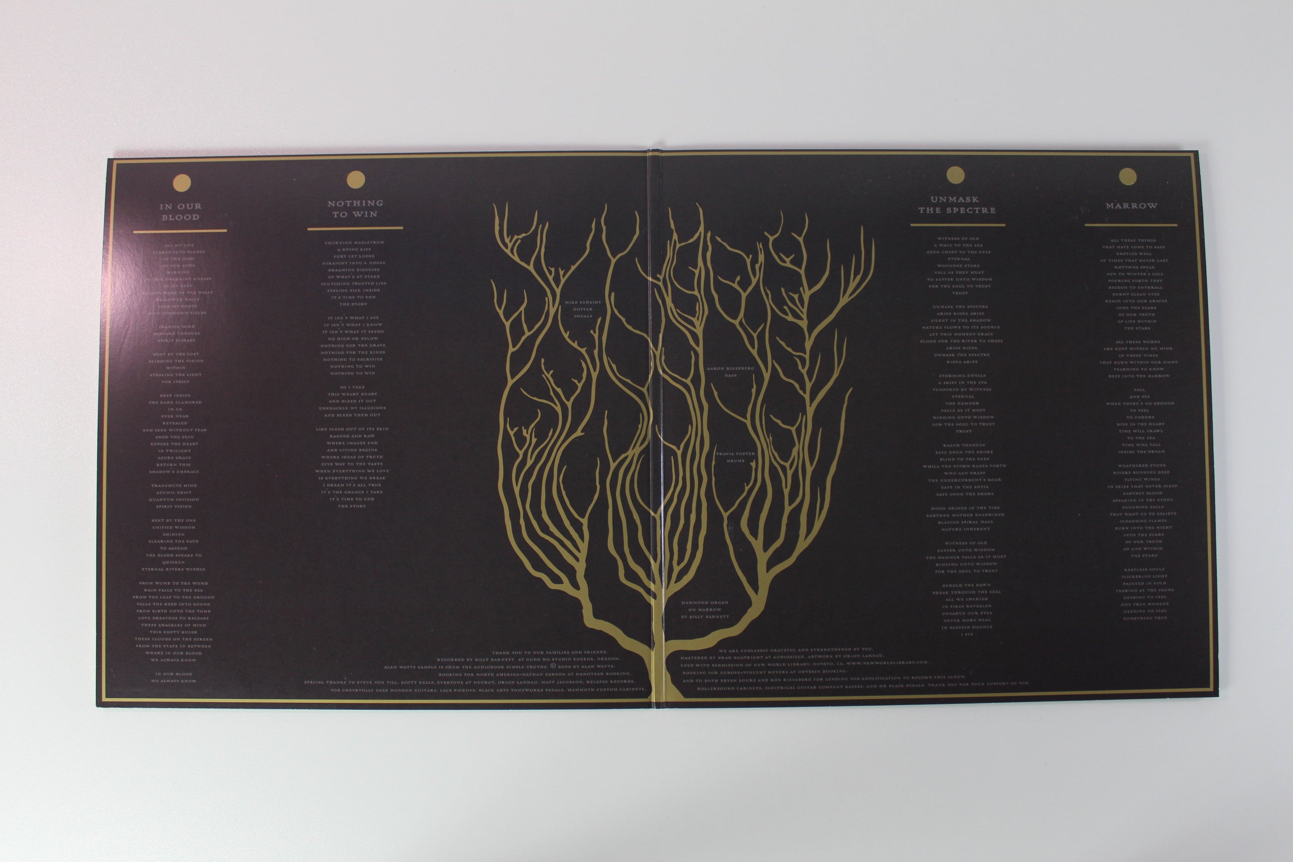 Yob - Clearing The Path To Ascend on Relapse Records - Gold Vinyl