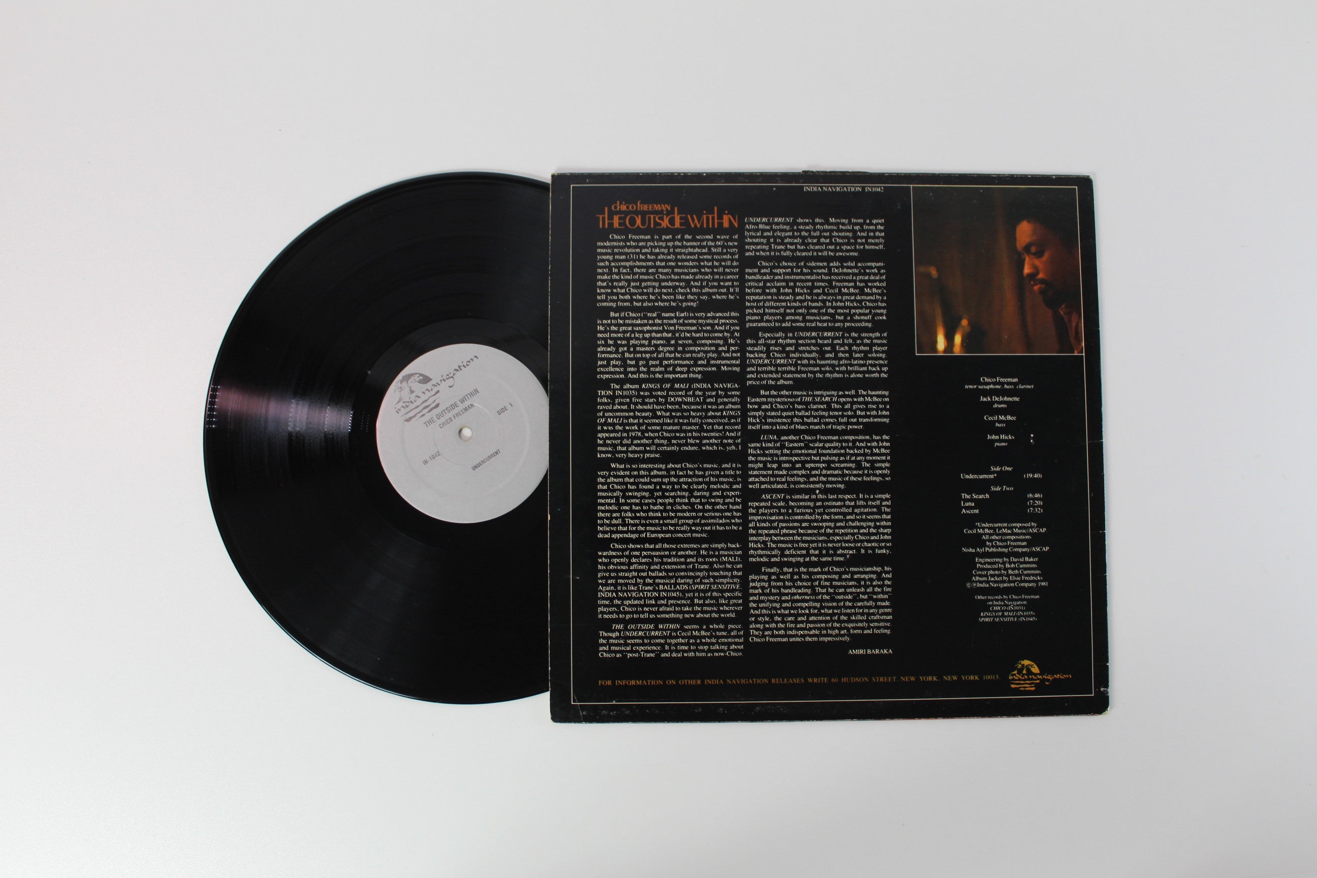 Chico Freeman - The Outside Within on India Navigation