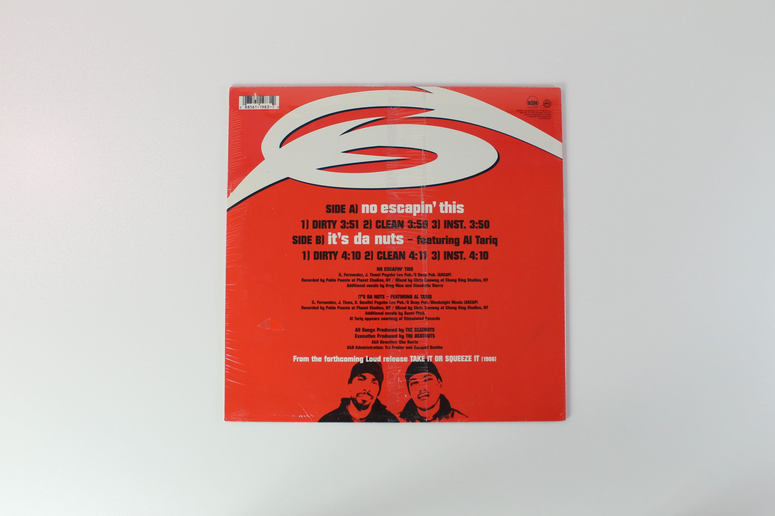 The Beatnuts - No Escapin' This on Loud Records - 12" Single Sealed
