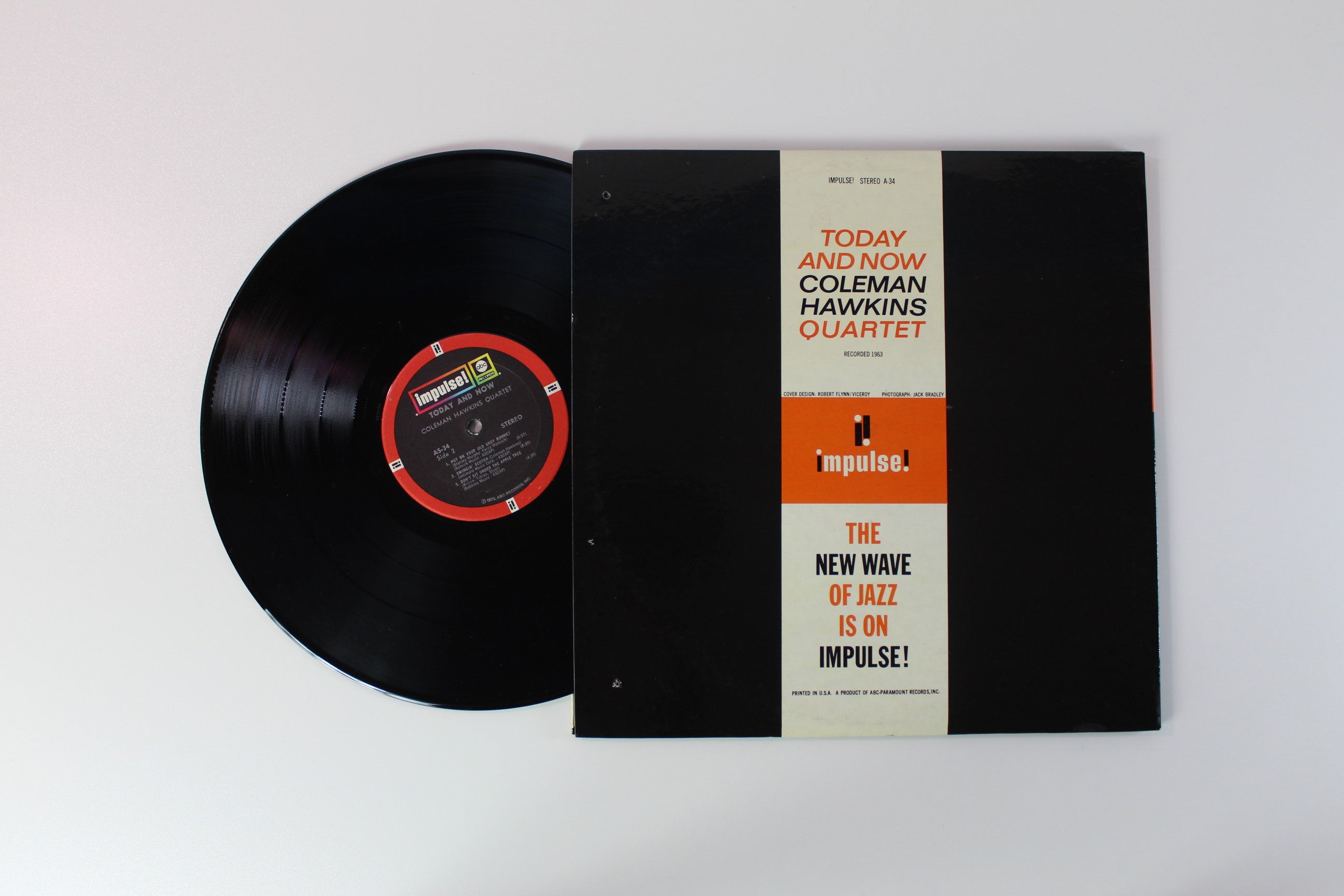 Coleman Hawkins Quartet - Today And Now on Impulse! / ABC
