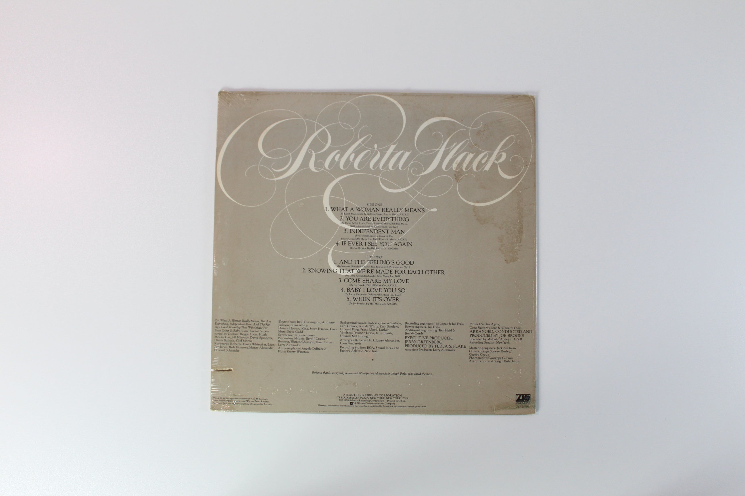Roberta Flack - Roberta Flack on Atlantic - Sealed