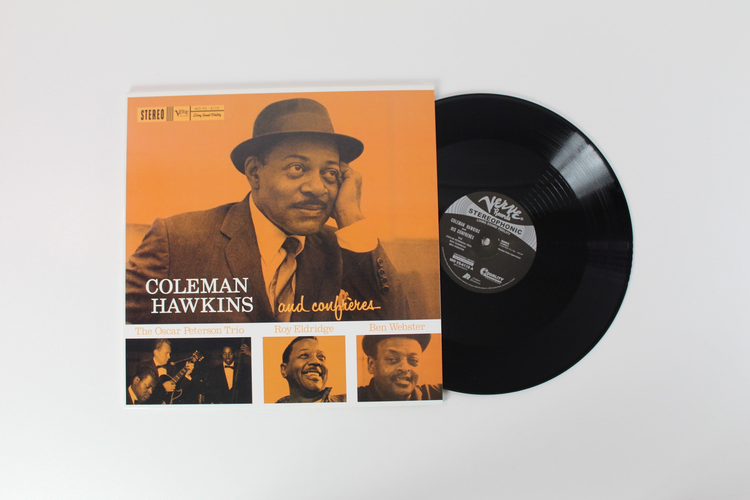 Coleman Hawkins - And Confrères on Verve Analogue Productions 2 X 12" 45 RPM 200 Gram Reissue