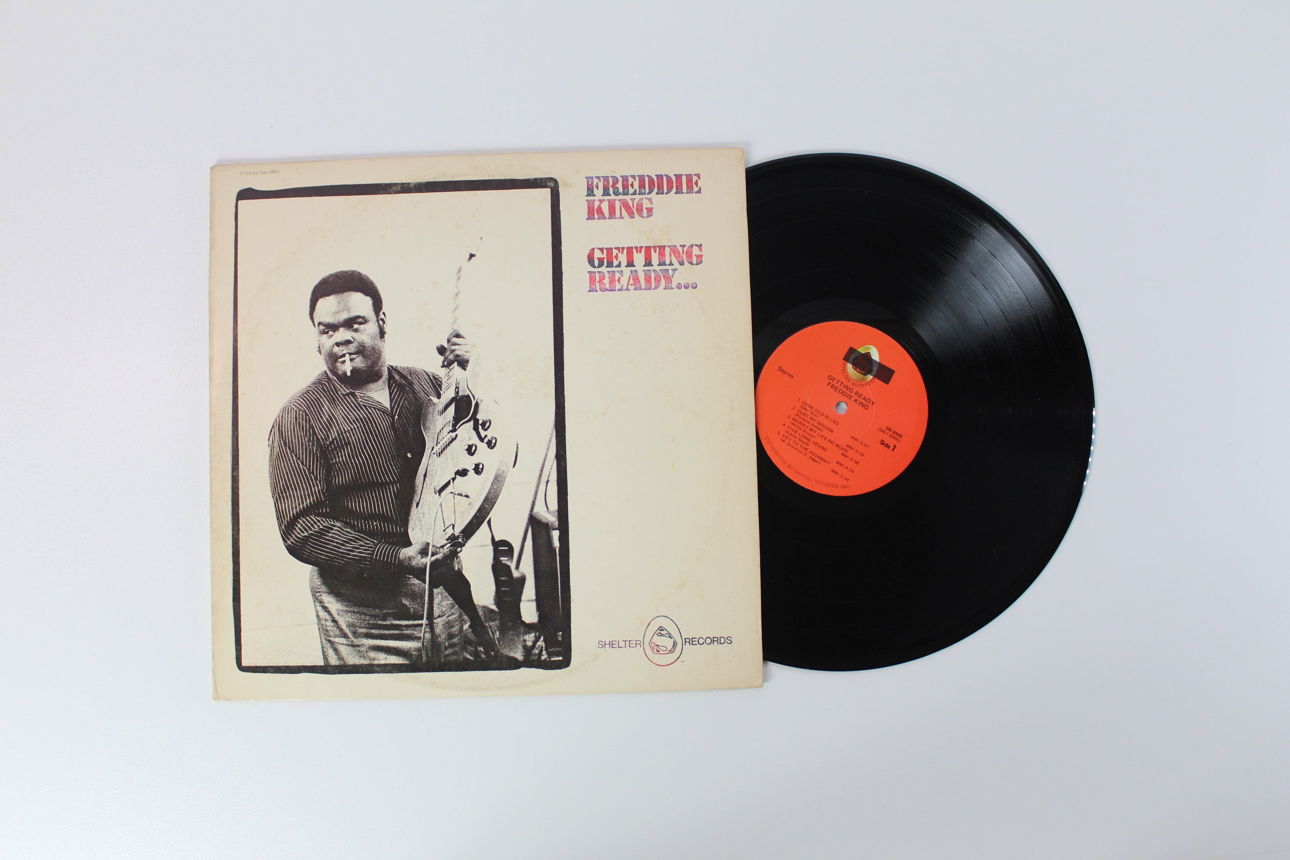 Freddie King - Getting Ready... on Shelter