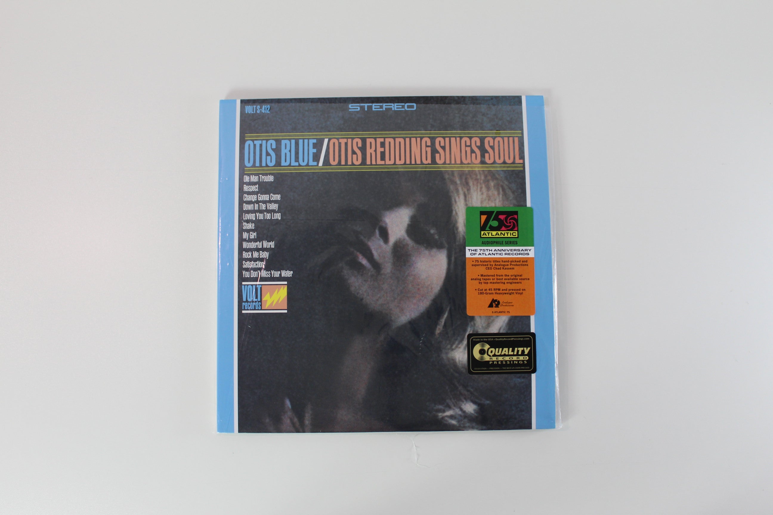 Otis Redding - Otis Blue / Otis Redding Sings Soul on Volt Analogue Productions 2 X 12" 45 RPM Ltd Numbered Reissue
