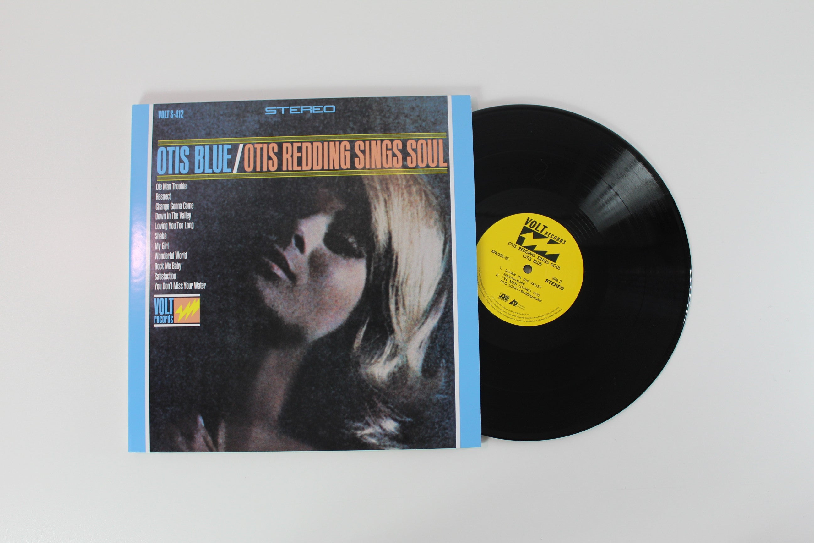 Otis Redding - Otis Blue / Otis Redding Sings Soul on Volt Analogue Productions 2 X 12" 45 RPM Ltd Numbered Reissue