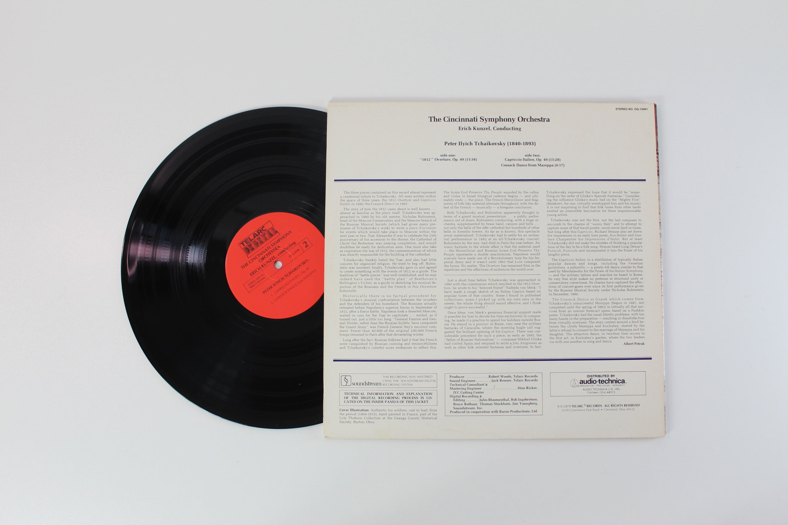 Pyotr Ilyich Tchaikovsky Cincinnati Symphony Orchestra / Erich Kunzel - 1812 / Capriccio Italien / "Cossack Dance" From Mazeppa on Telarc Digital Reissue