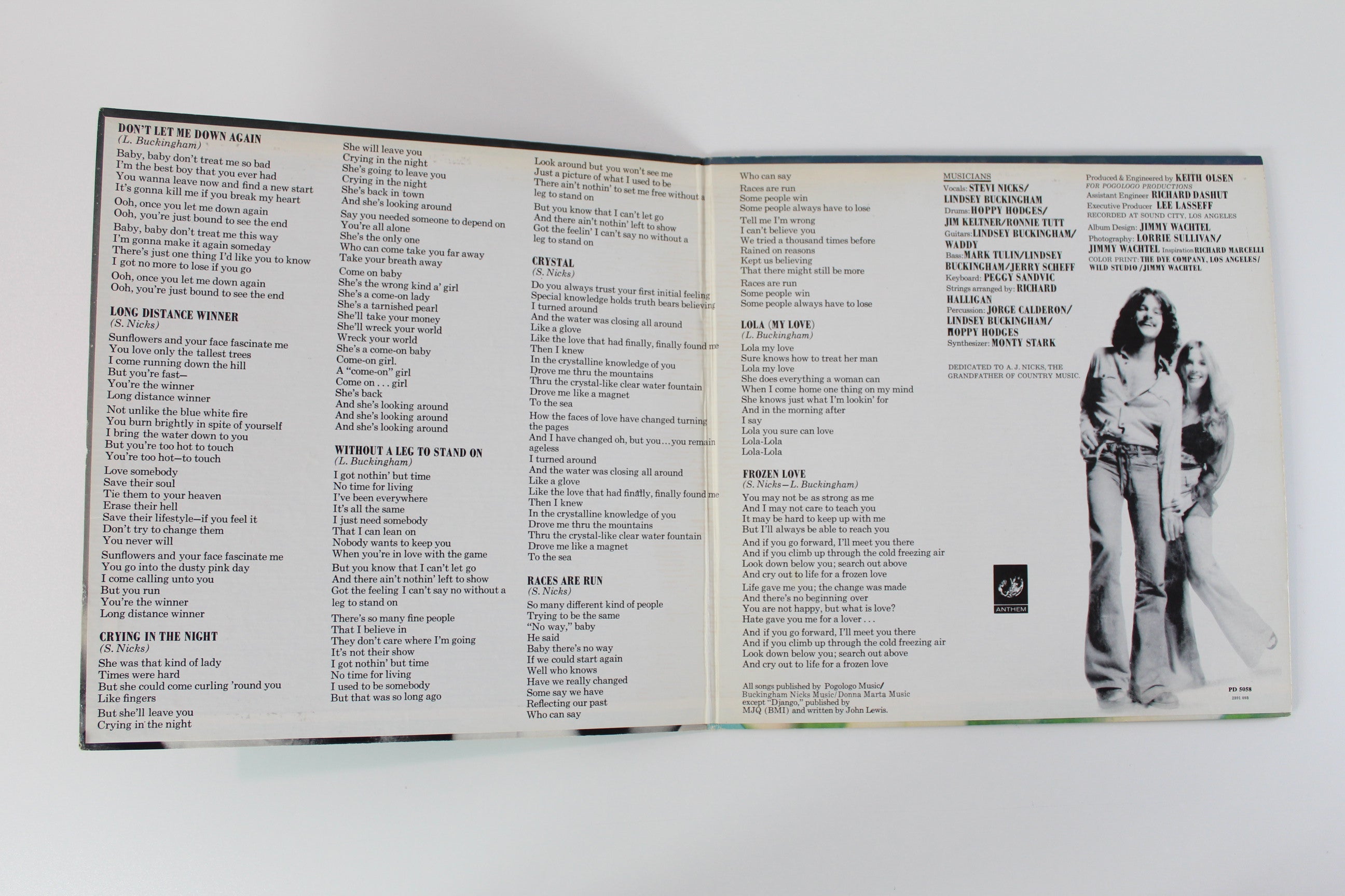 Buckingham Nicks - Buckingham Nicks on Polydor