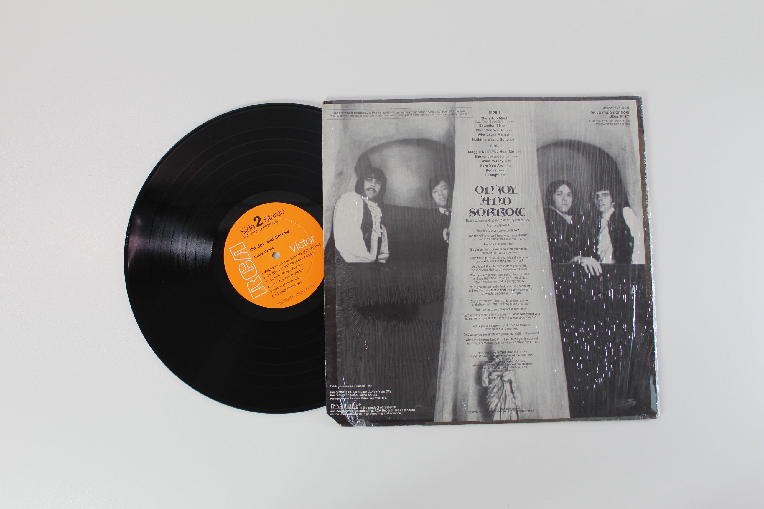Glass Prism - On Joy And Sorrow on RCA