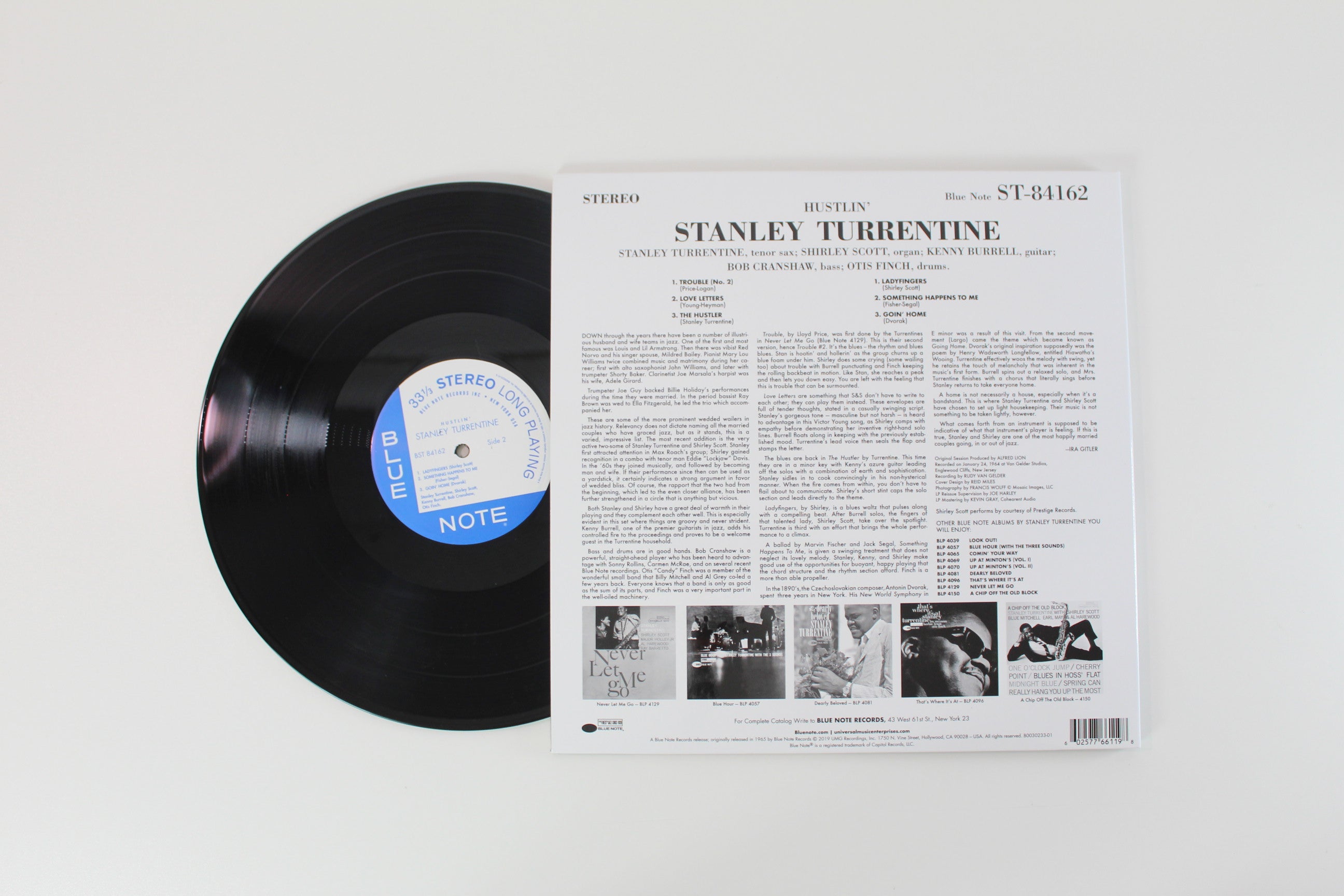Stanley Turrentine - Hustlin' on Blue Note Tone Poet Series Reissue