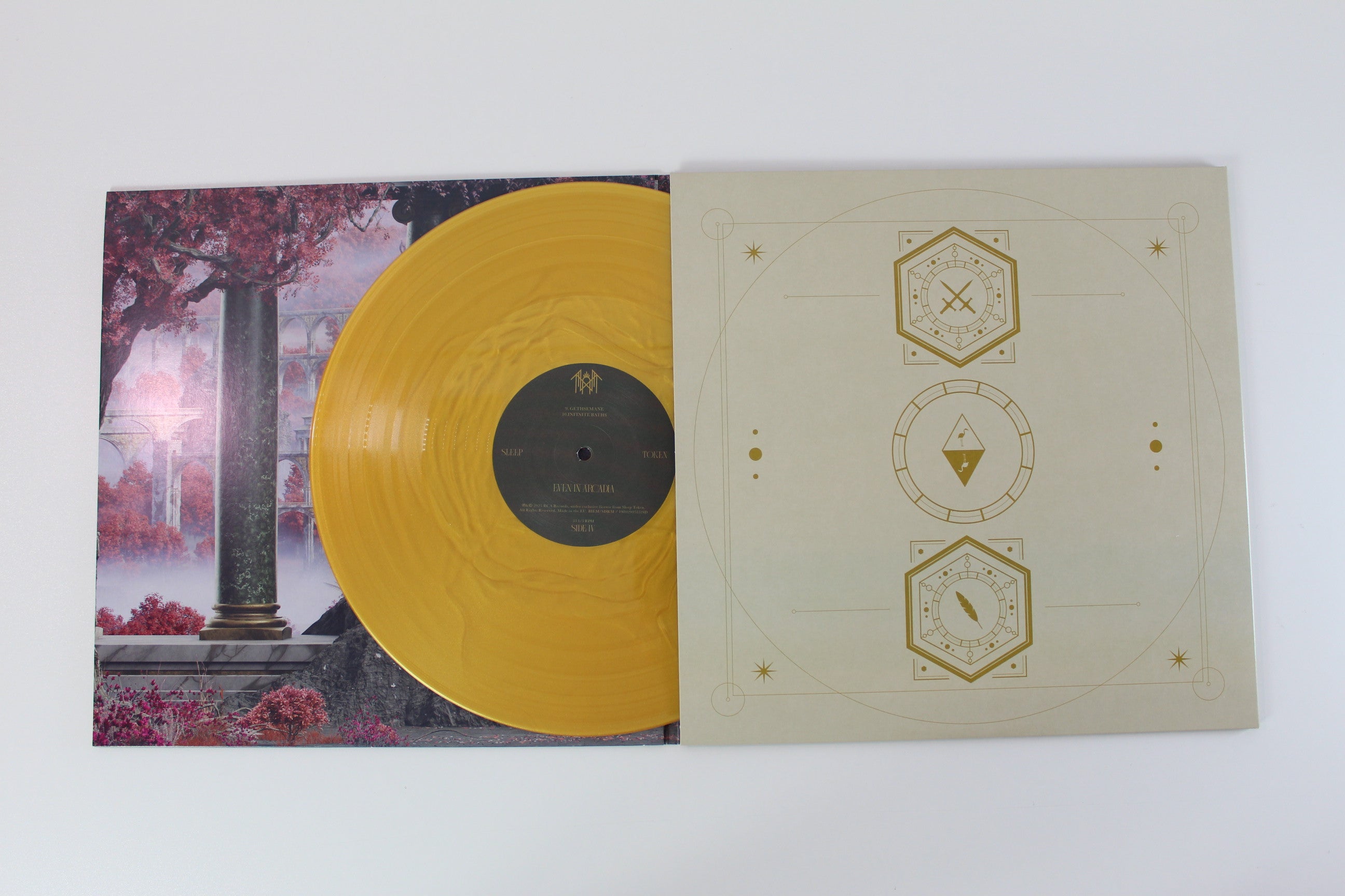 Sleep Token - Even In Arcadia on RCA Ltd Gold Metallic Vinyl