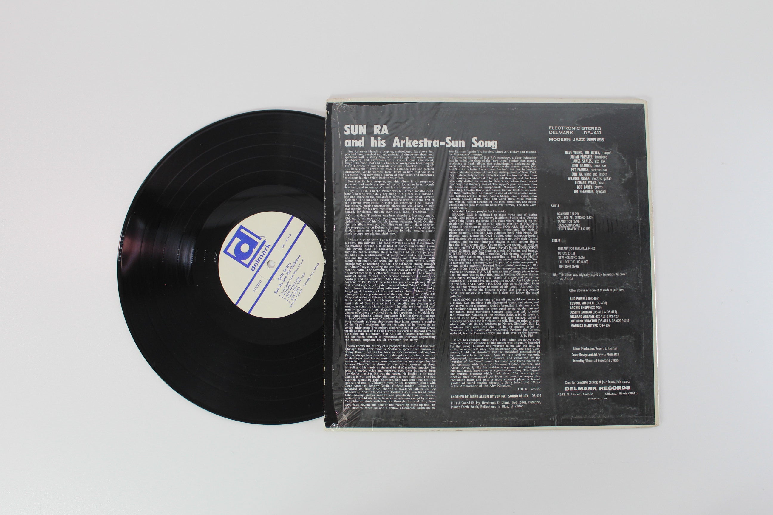 Sun Ra - Sun Song on Delmark Reissue