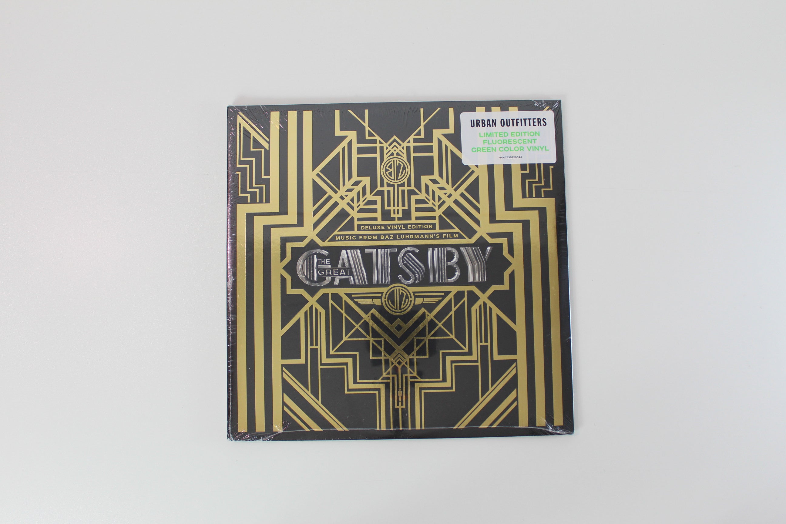 Various - Music From Baz Luhrmann's Film The Great Gatsby on Interscope Ltd Fluorescent Green Reissue Sealed