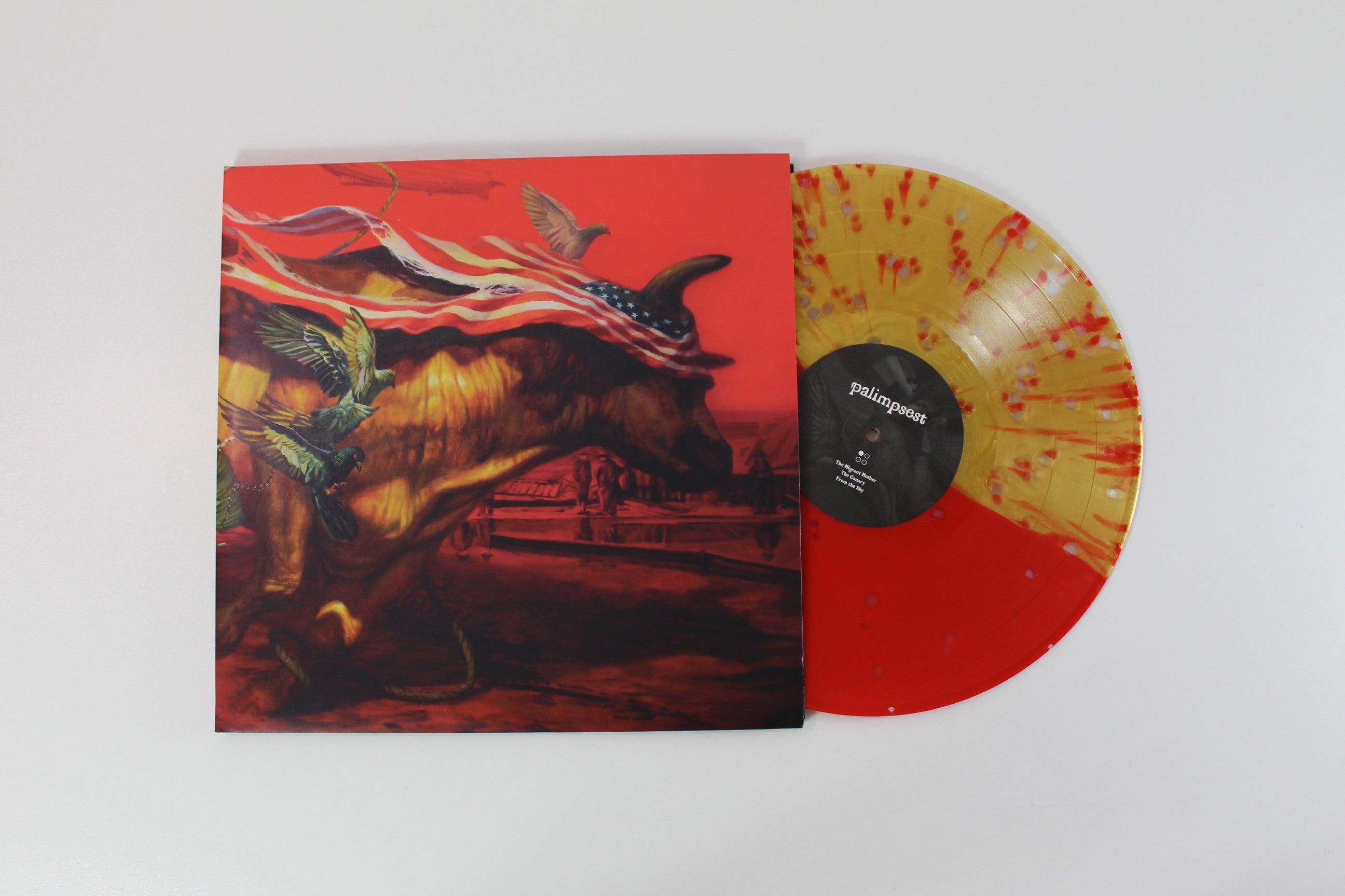 Protest The Hero - Palimpsest on Sheet Happens Publishing Ltd. Fireside Vinyl 45 RPM