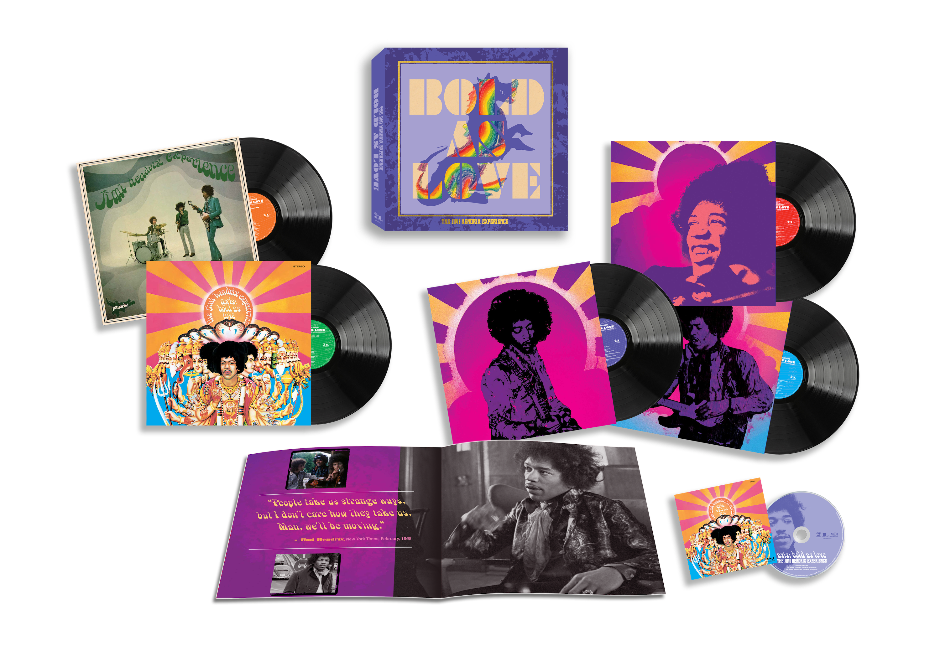 The Jimi Hendrix Experience - Bold As Love [5-lp Box Set]